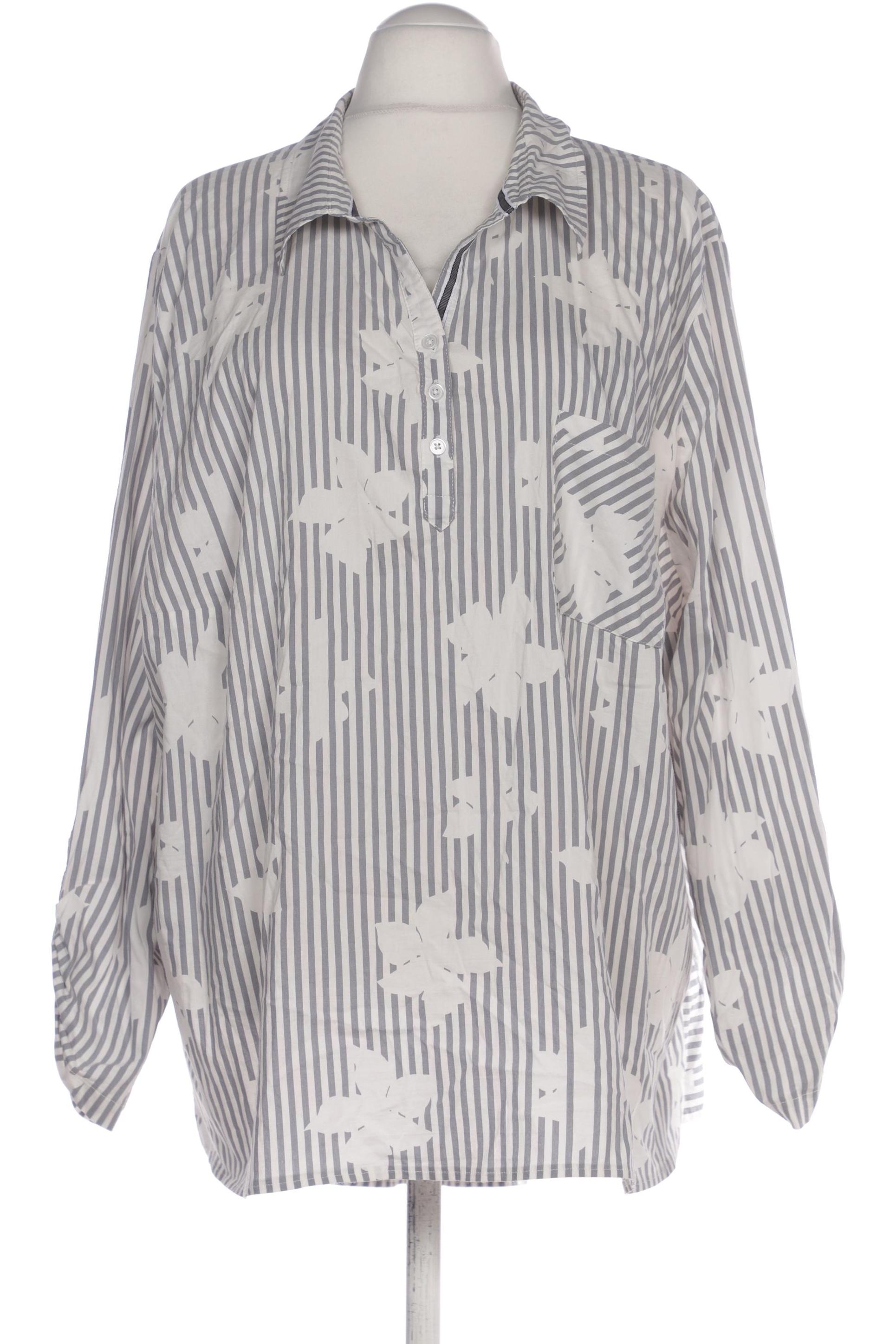 

Ulla Popken Damen Bluse, weiß, Gr. 58