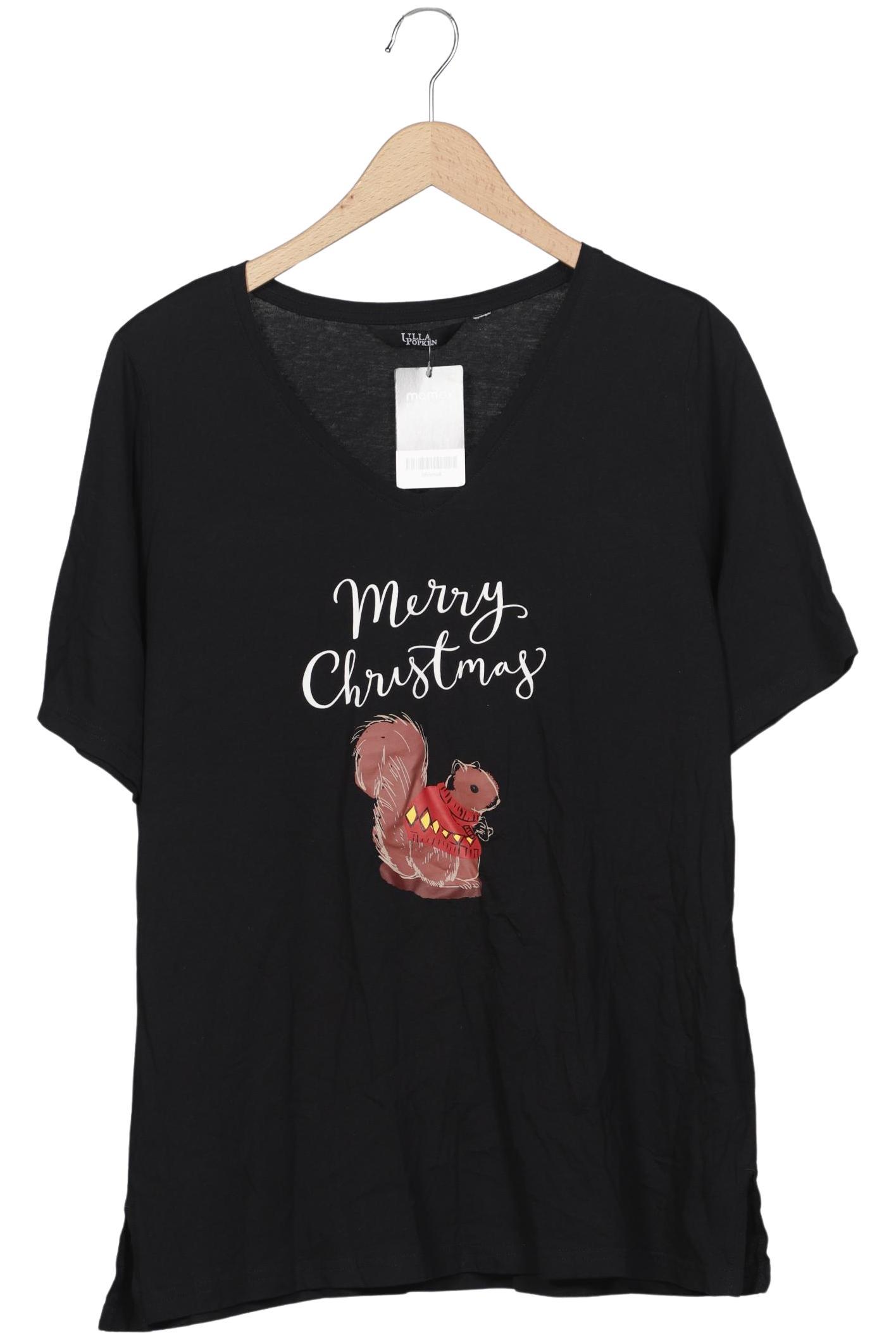 

Ulla Popken Damen T-Shirt, schwarz, Gr. 44