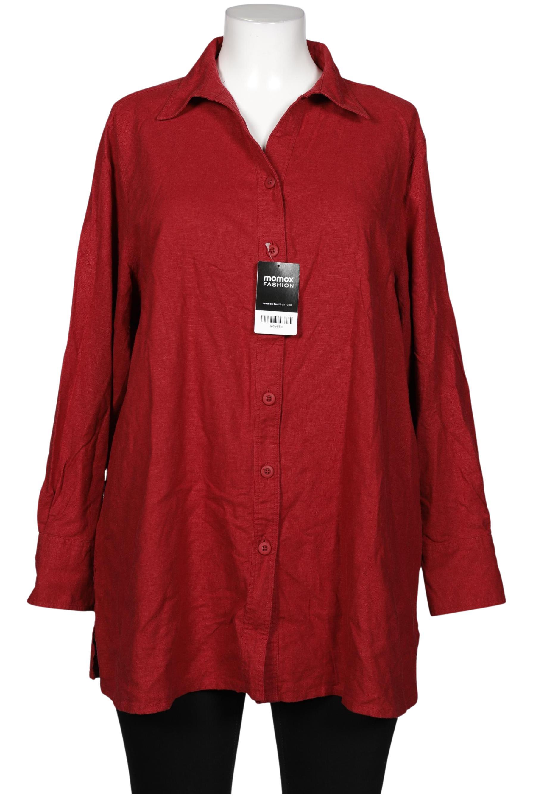

Ulla Popken Damen Bluse, rot, Gr. 46