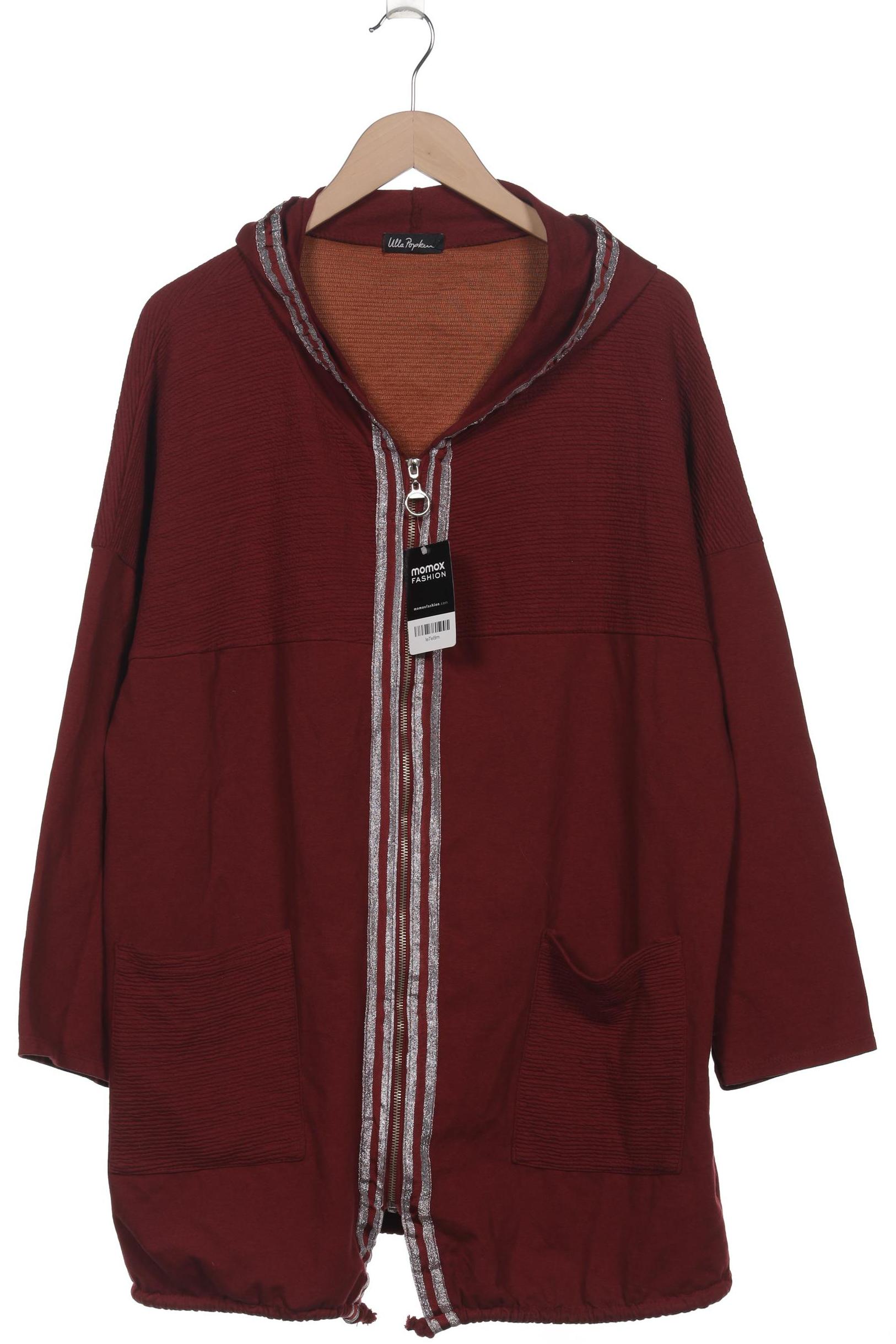 

Ulla Popken Damen Strickjacke, bordeaux, Gr. 46
