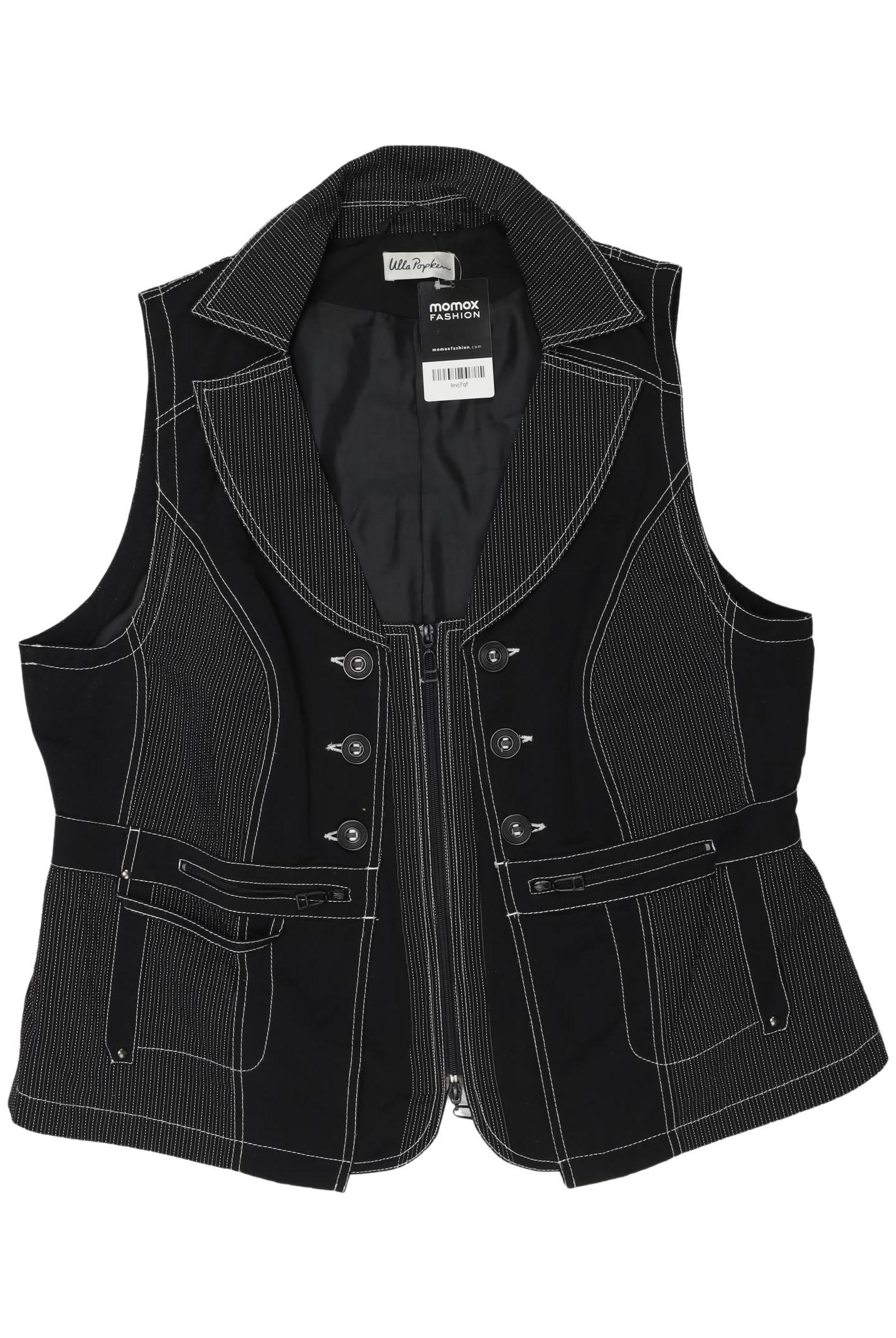 

Ulla Popken Damen Weste, schwarz, Gr. 50
