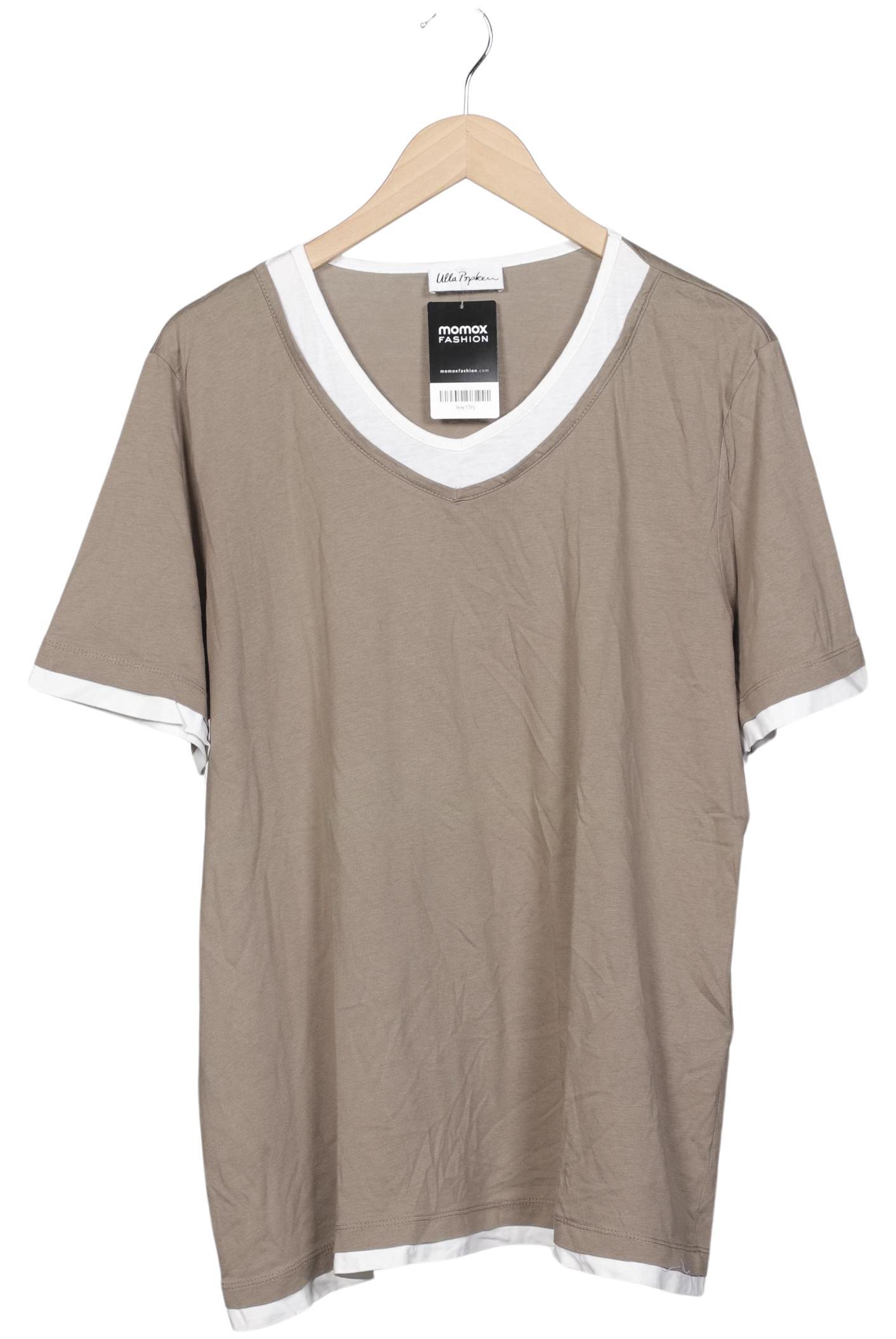 

Ulla Popken Damen T-Shirt, beige, Gr. 50