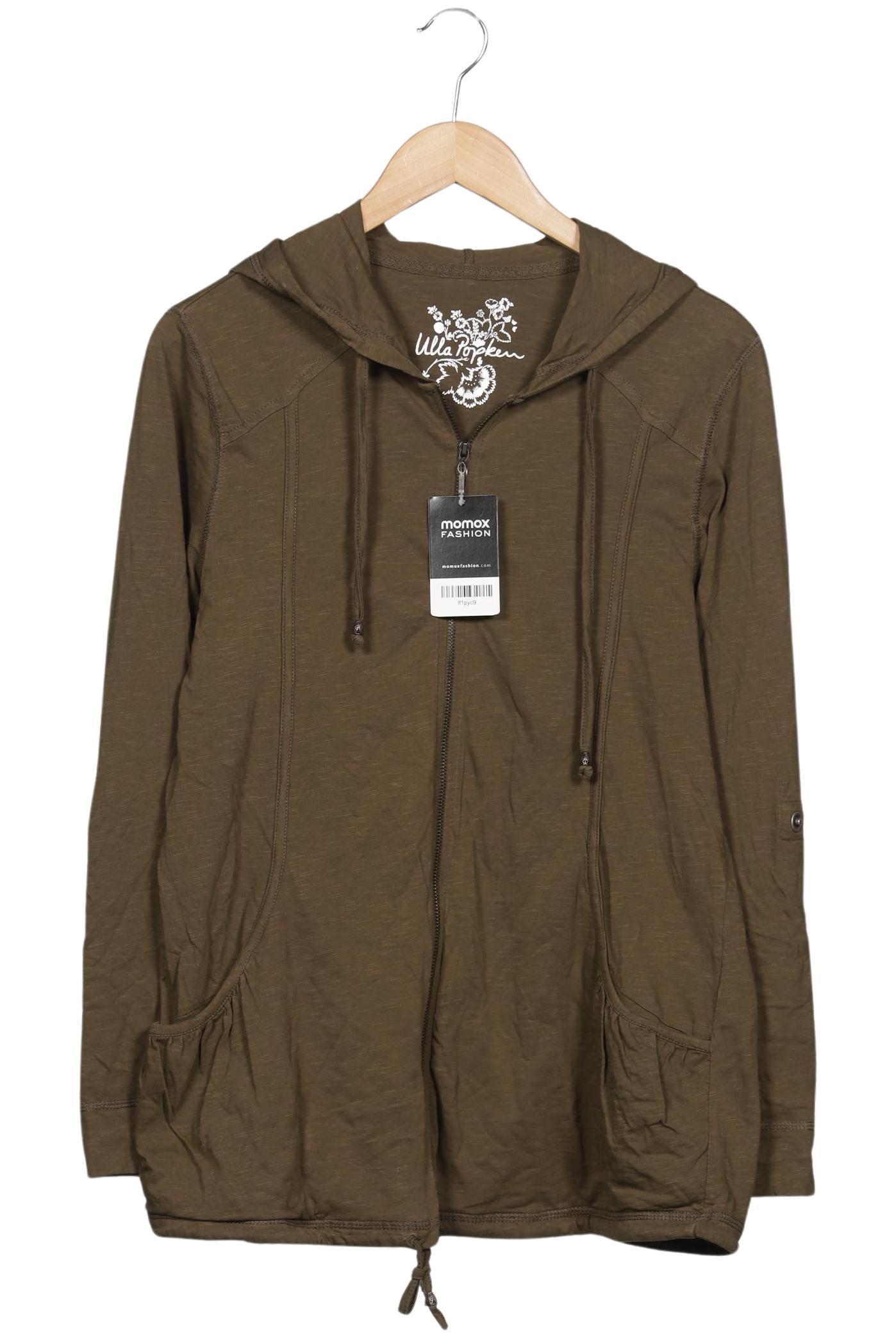 

Ulla Popken Damen Kapuzenpullover, grün, Gr. 42