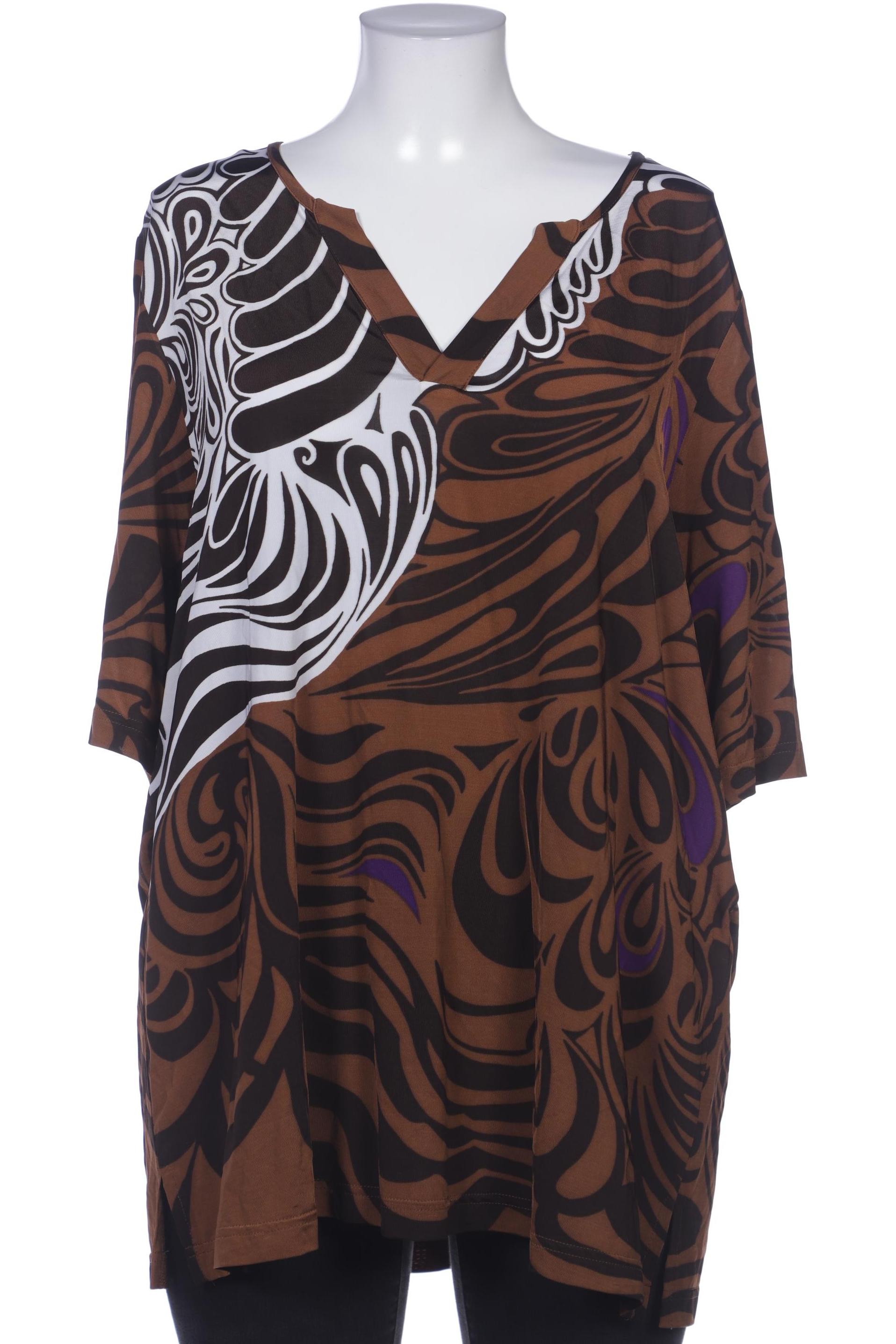 

Ulla Popken Damen Bluse, braun, Gr. 50