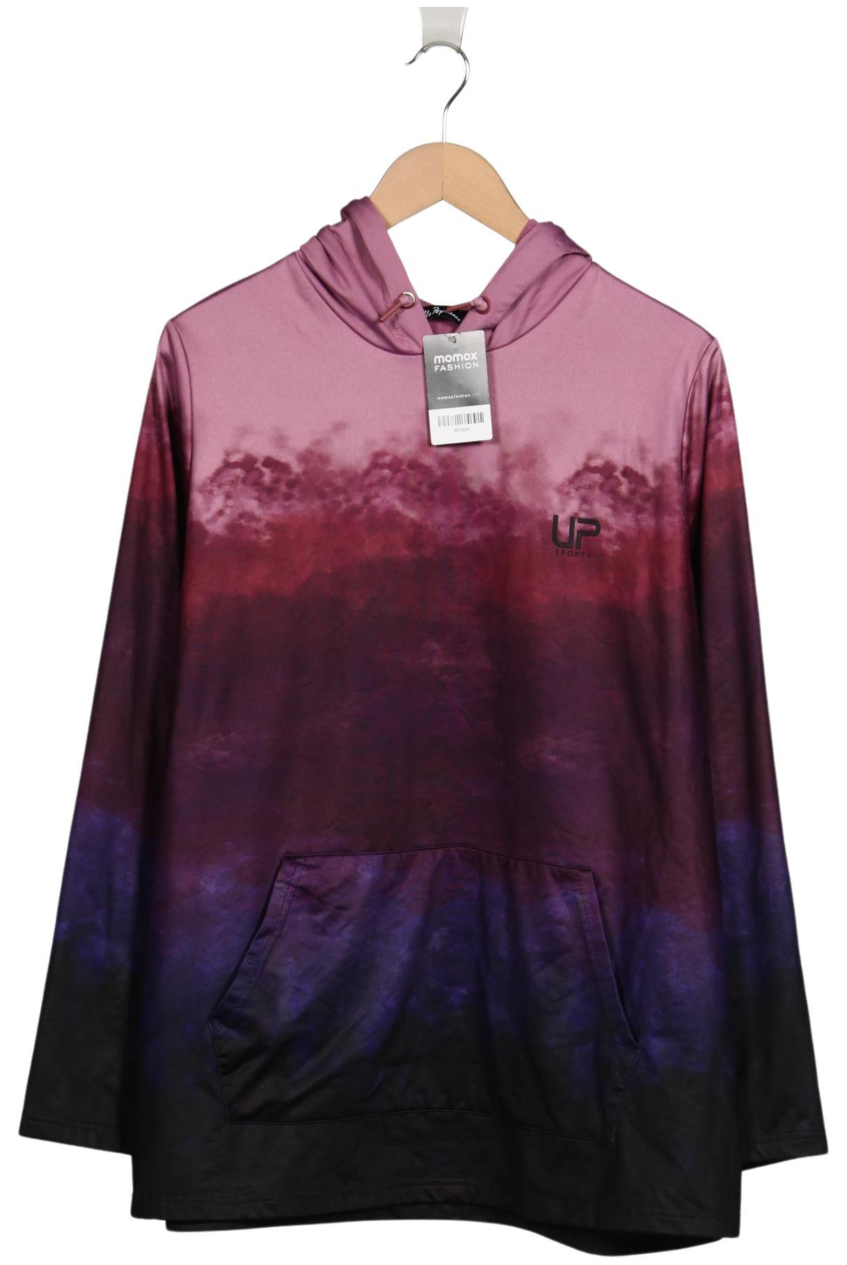 

Ulla Popken Damen Kapuzenpullover, bordeaux, Gr. 50