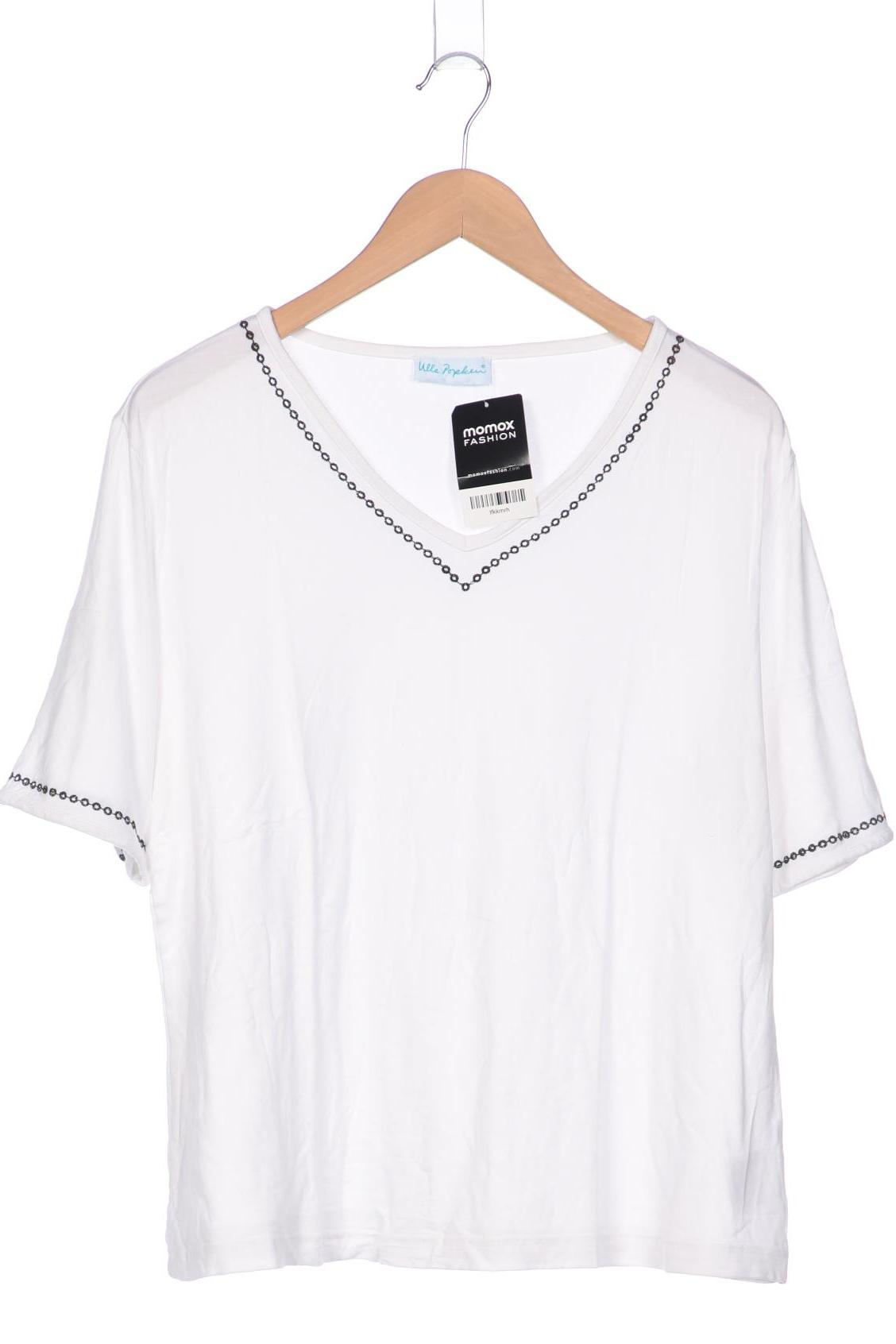 

Ulla Popken Damen T-Shirt, weiß, Gr. 46