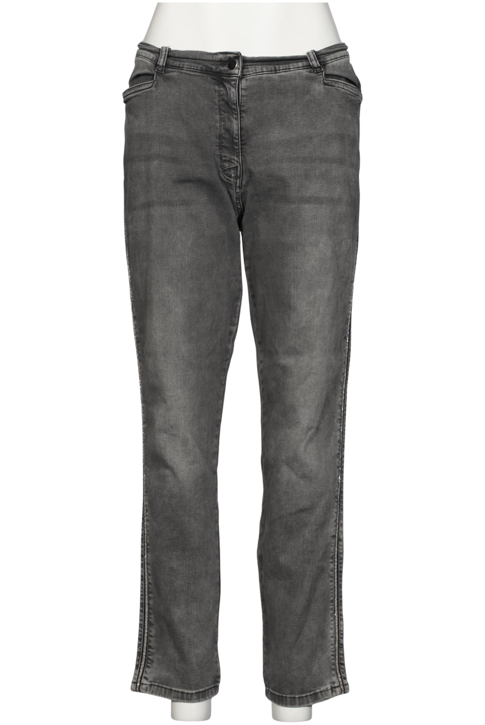 

Ulla Popken Damen Jeans, grau, Gr. 36