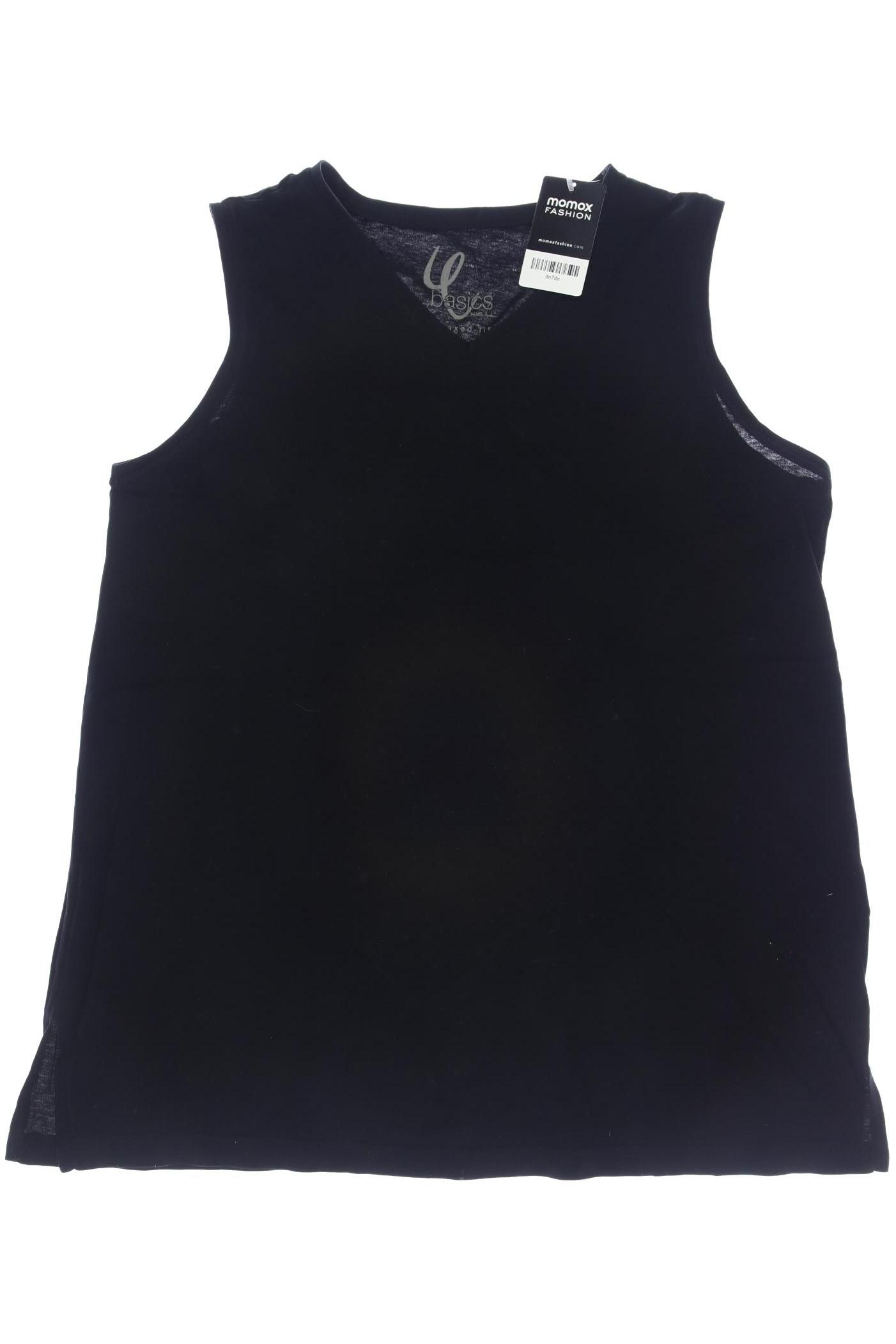 

Ulla Popken Damen Top, schwarz, Gr. 46