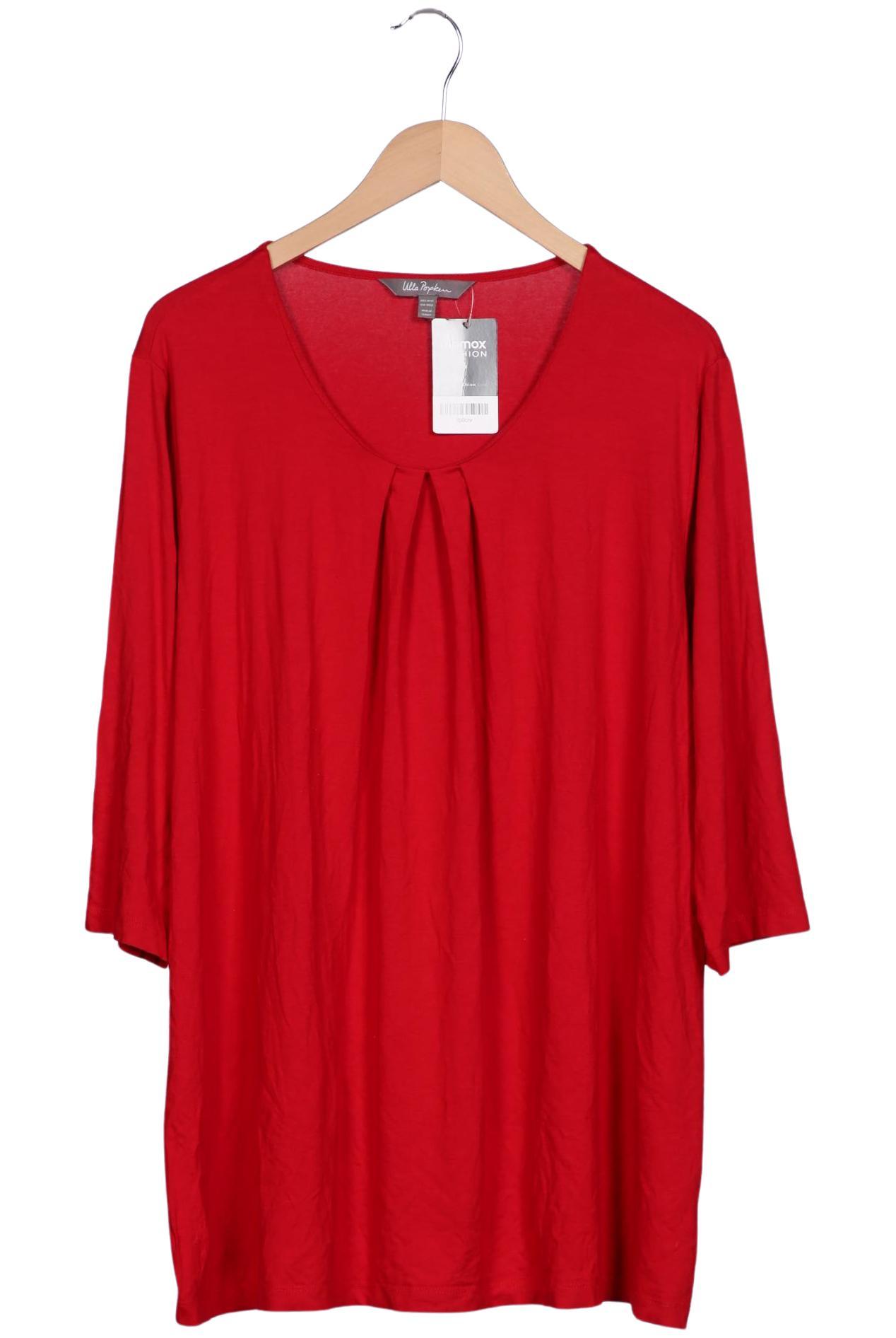

Ulla Popken Damen Langarmshirt, rot, Gr. 50