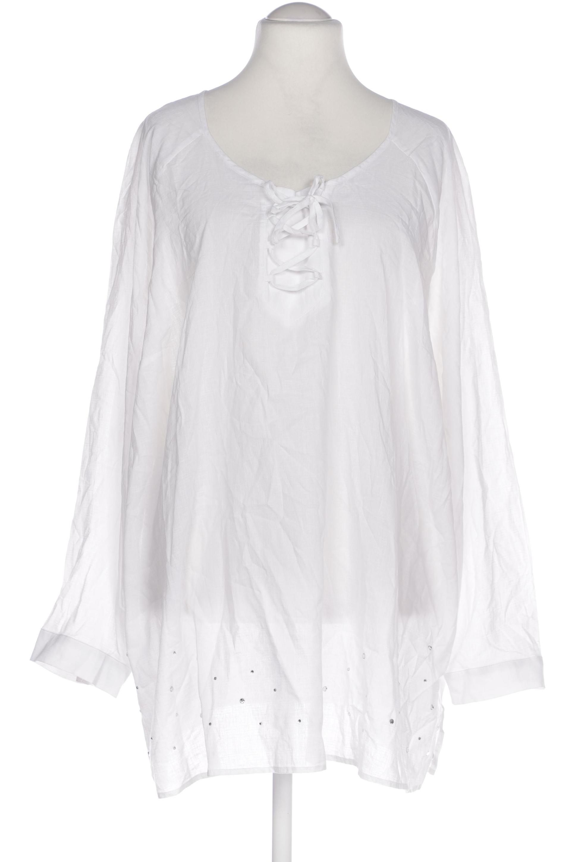 

Ulla Popken Damen Bluse, weiß, Gr. 58