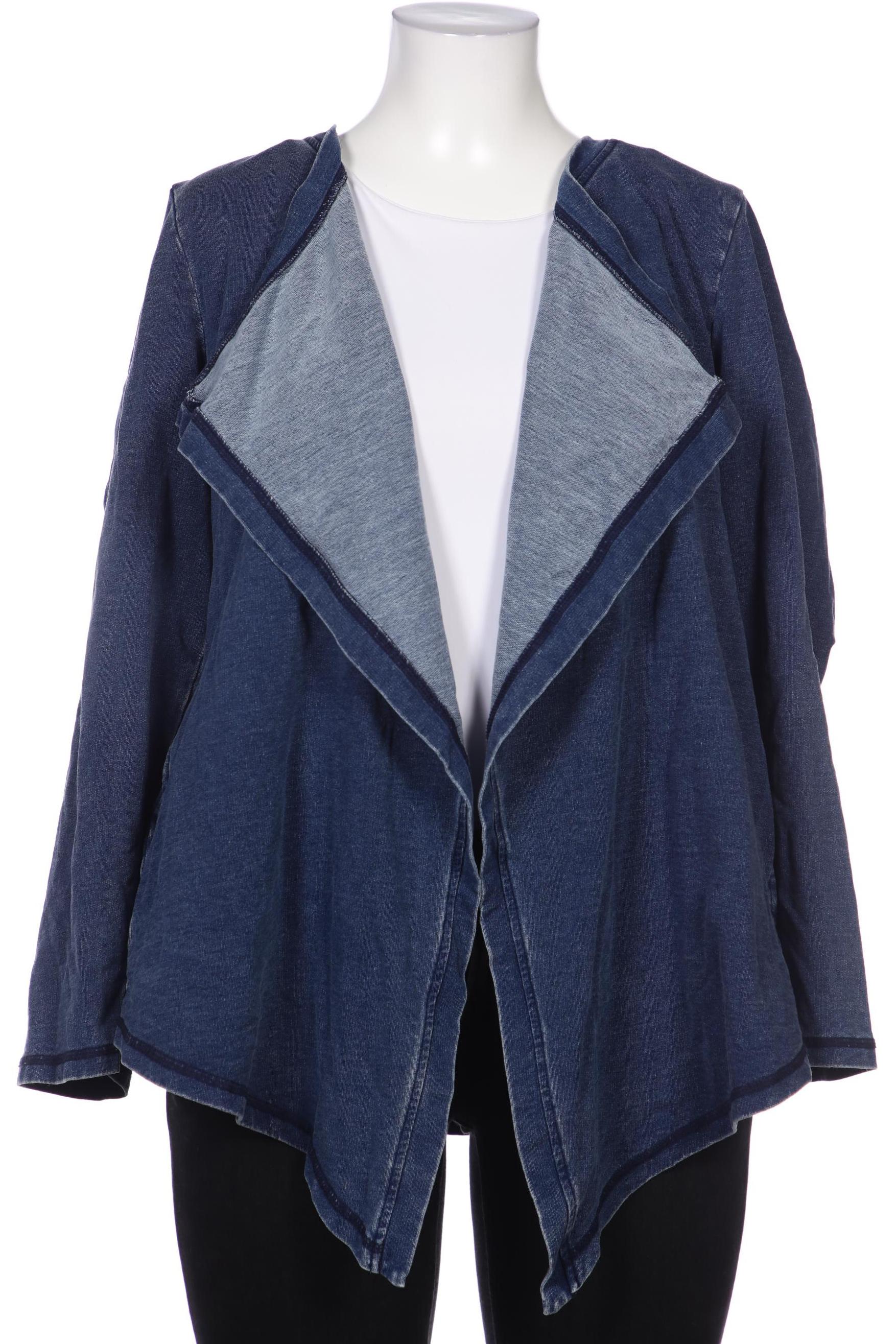 

Ulla Popken Damen Strickjacke, blau