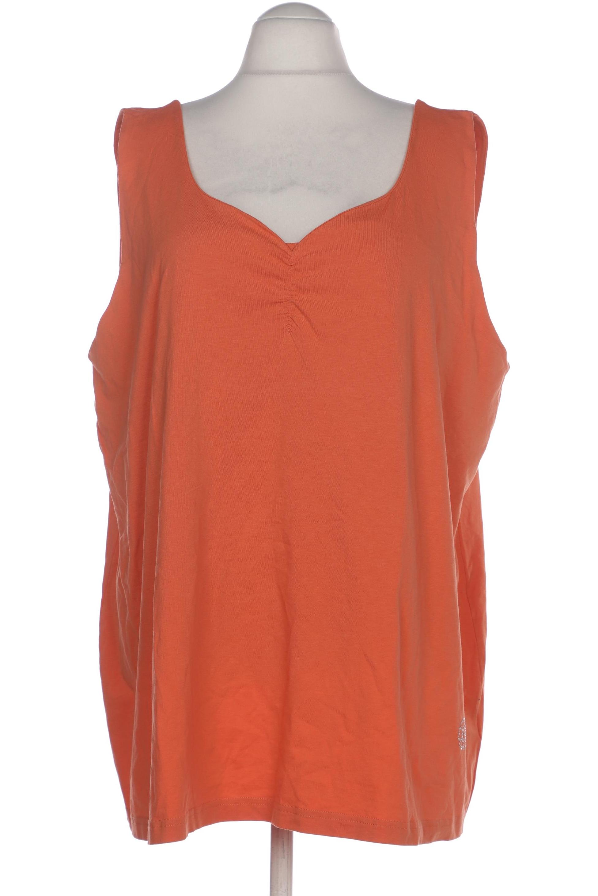 

Ulla Popken Damen Top, orange, Gr. 58