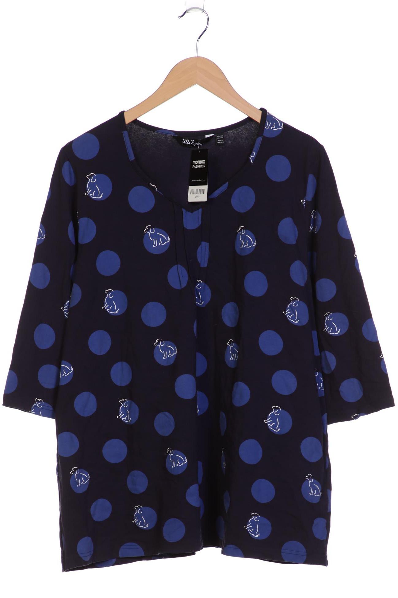 

Ulla Popken Damen Langarmshirt, marineblau, Gr. 46