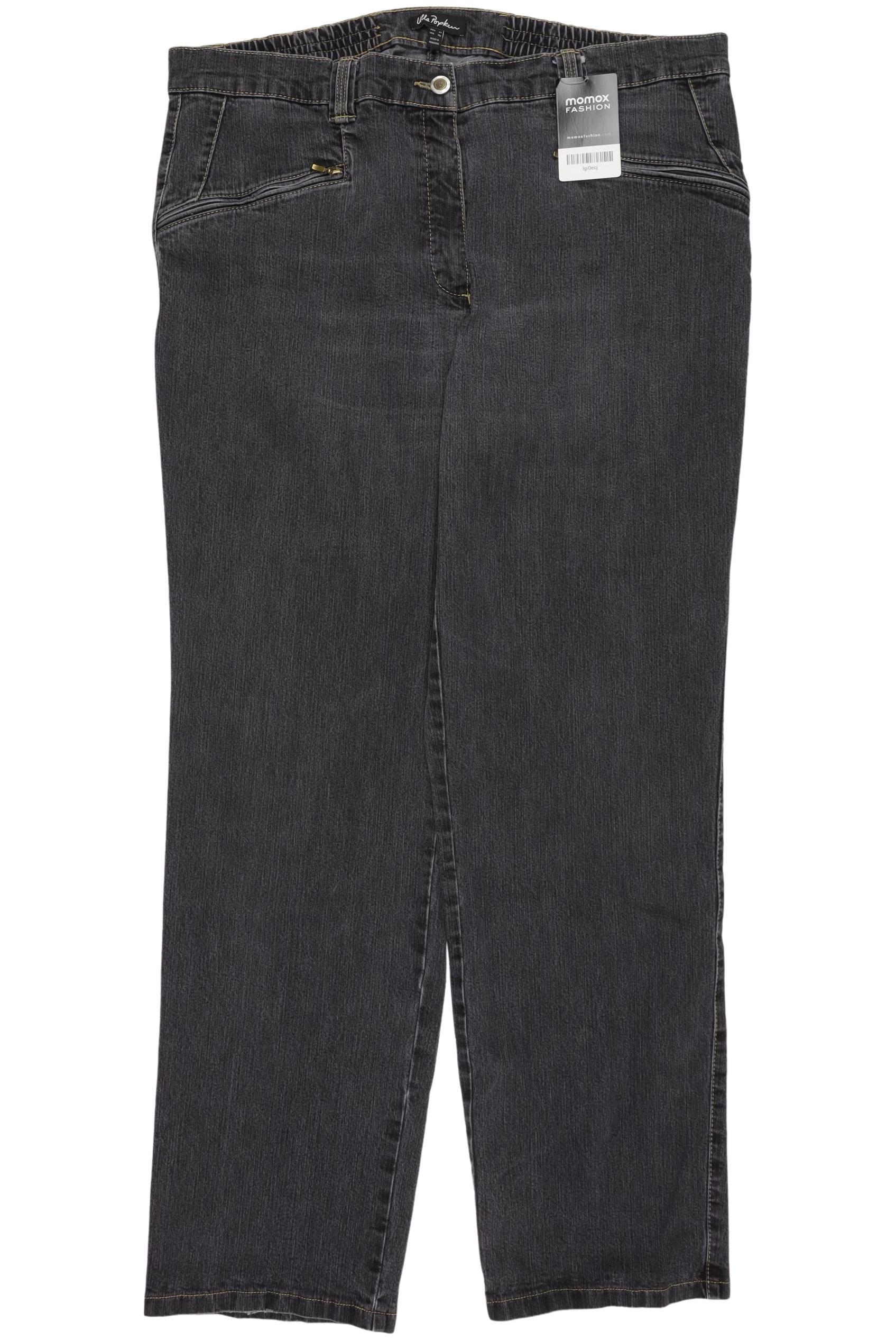 

Ulla Popken Damen Jeans, grau, Gr. 23