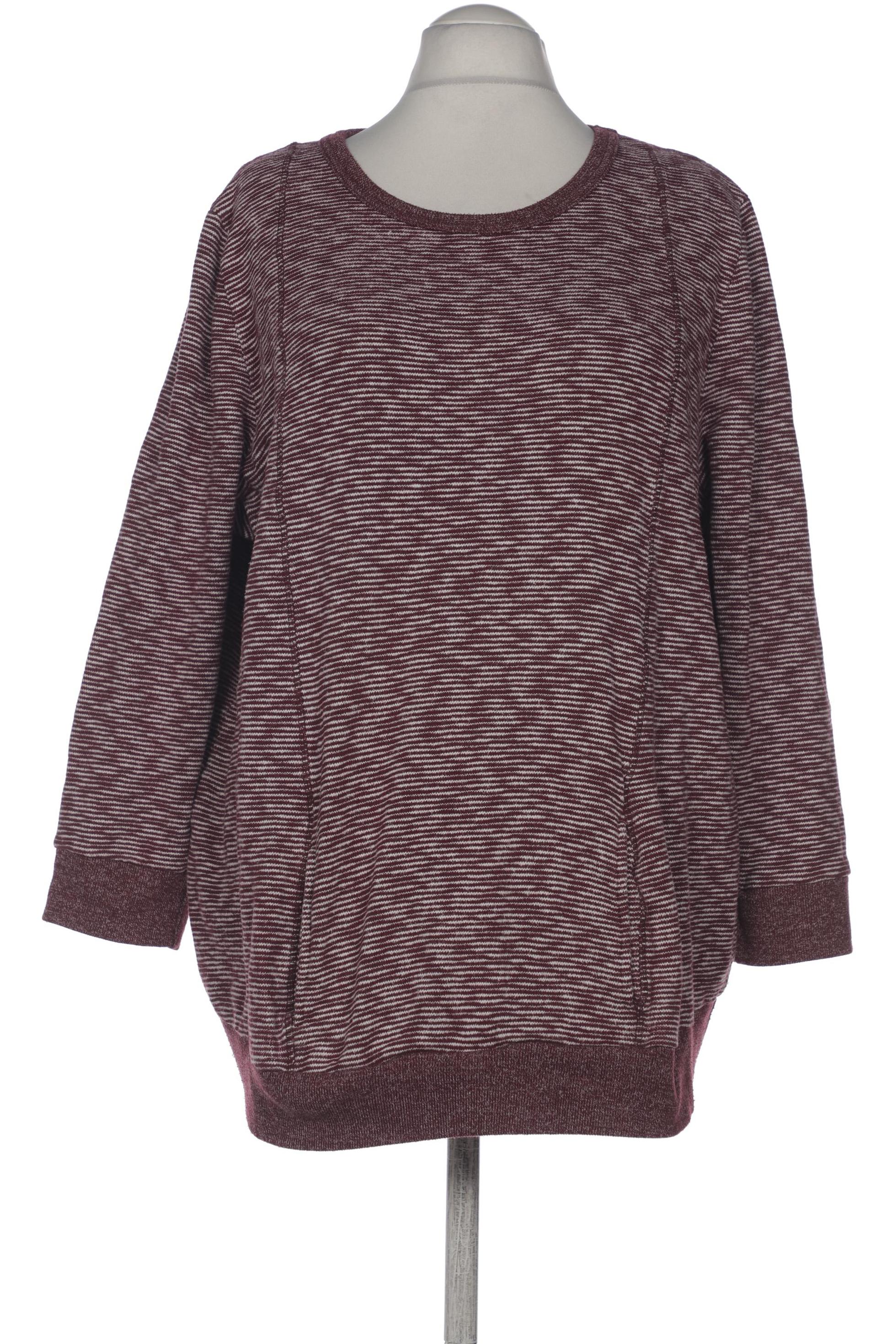 

Ulla Popken Damen Sweatshirt, bordeaux, Gr. 54