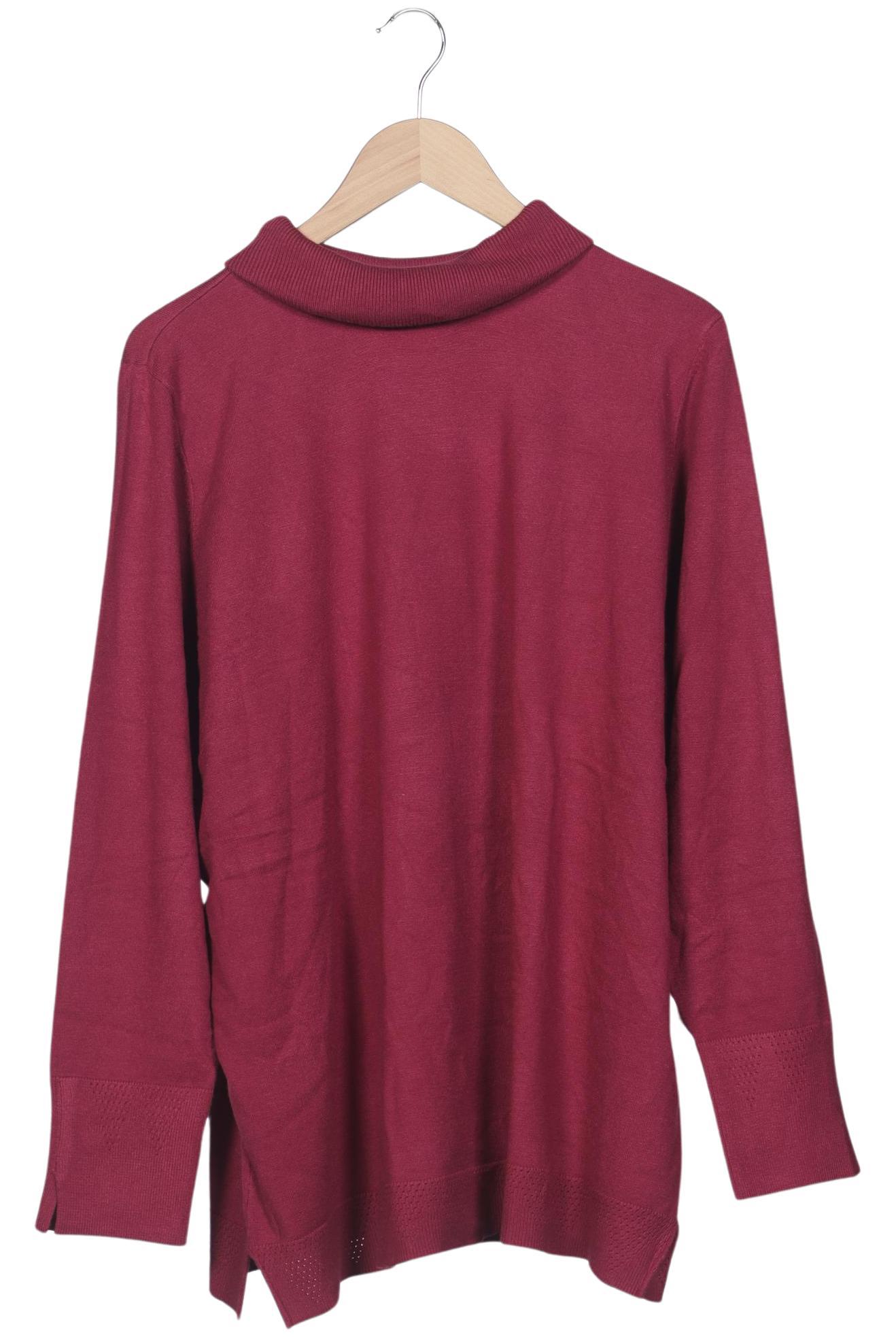 

Ulla Popken Damen Pullover, bordeaux, Gr. 50