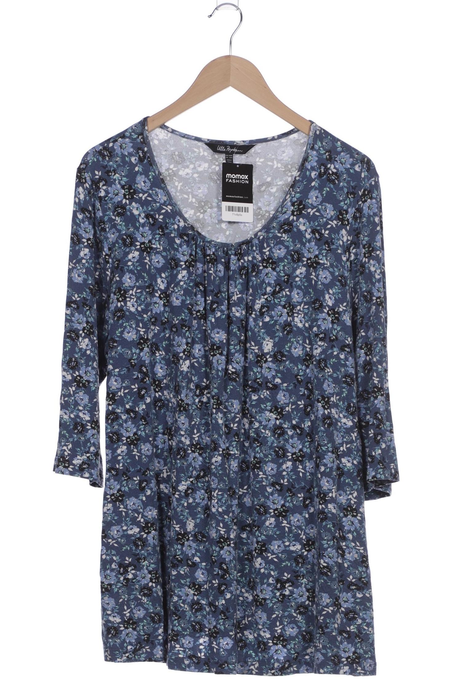 

Ulla Popken Damen T-Shirt, blau, Gr. 46