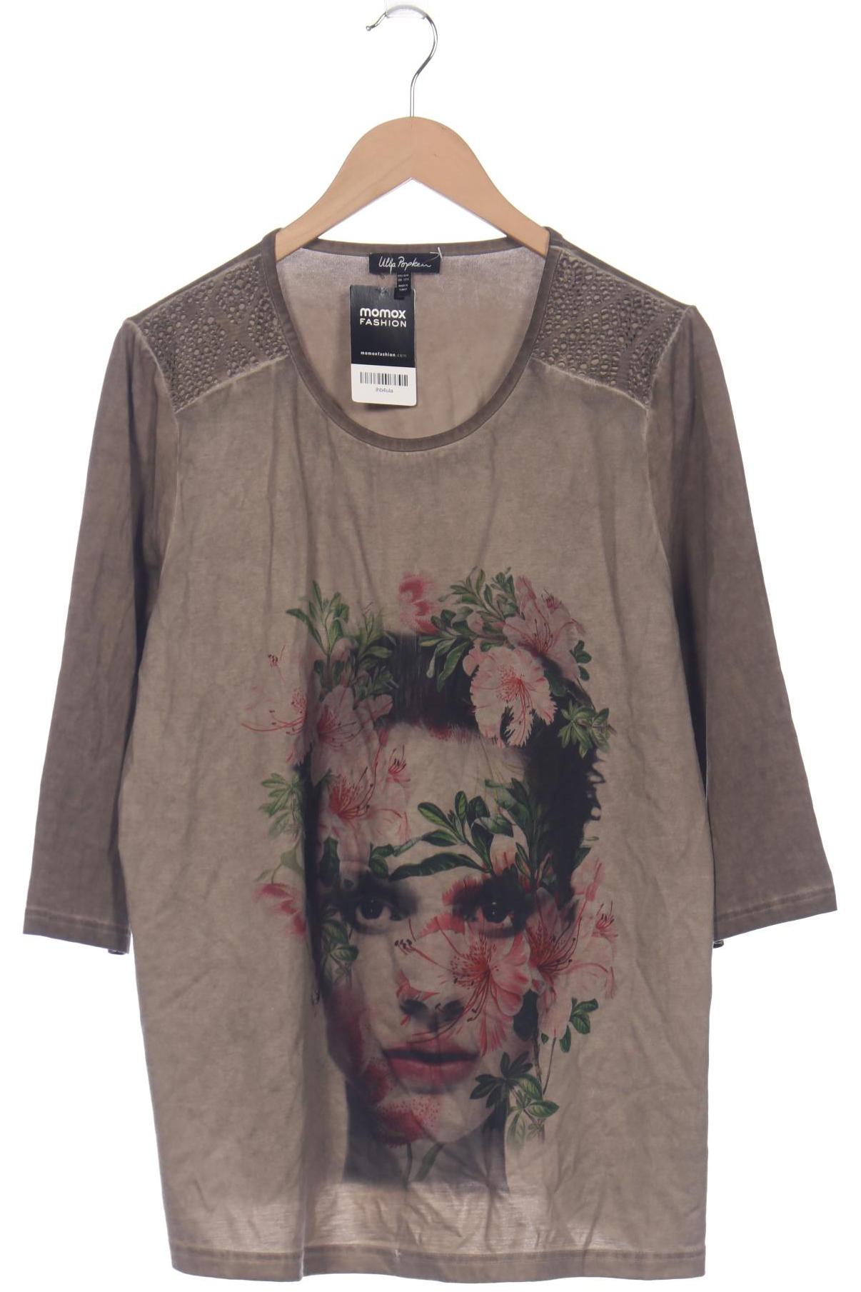 

Ulla Popken Damen Langarmshirt, braun, Gr. 42
