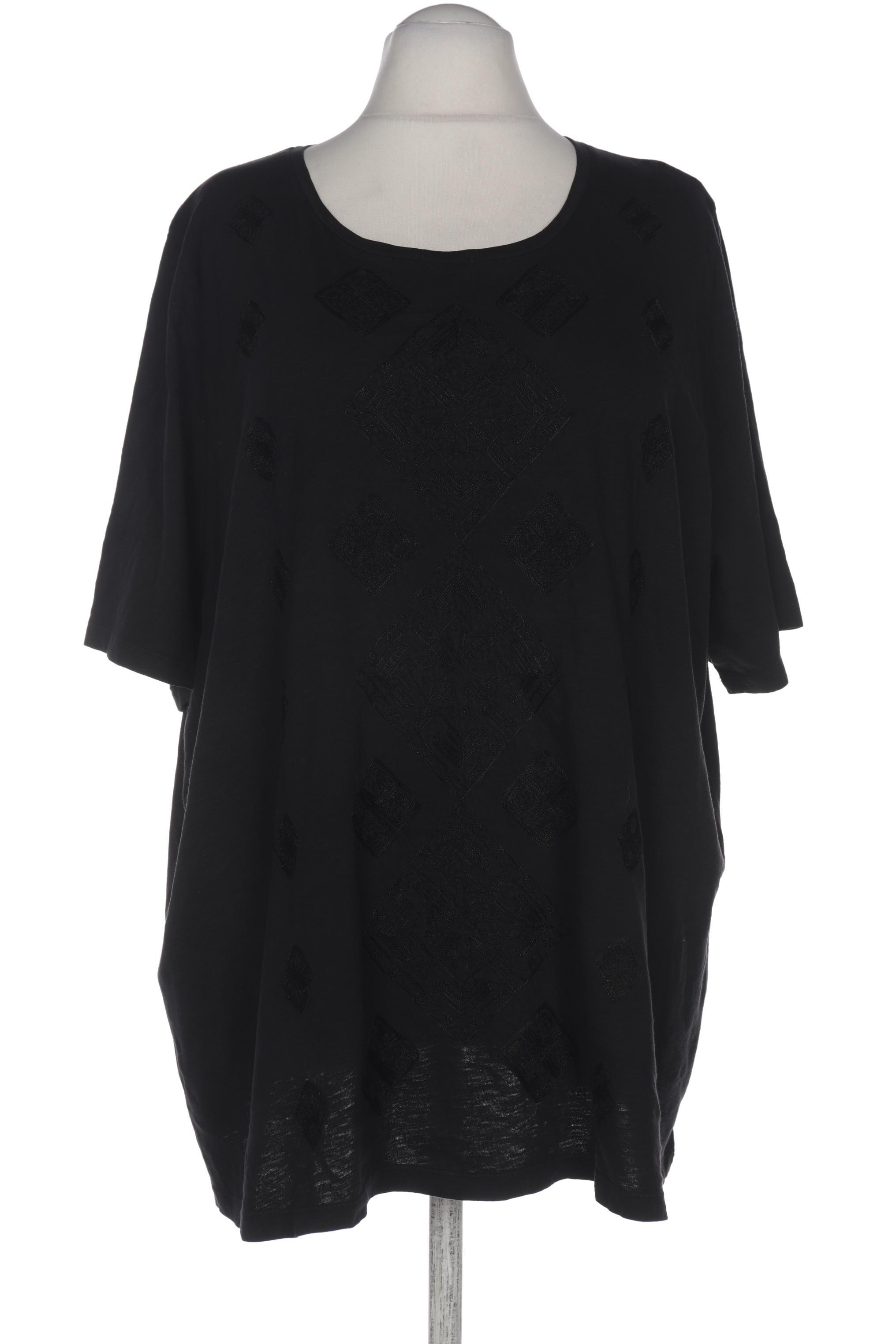 

Ulla Popken Damen T-Shirt, schwarz, Gr. 54