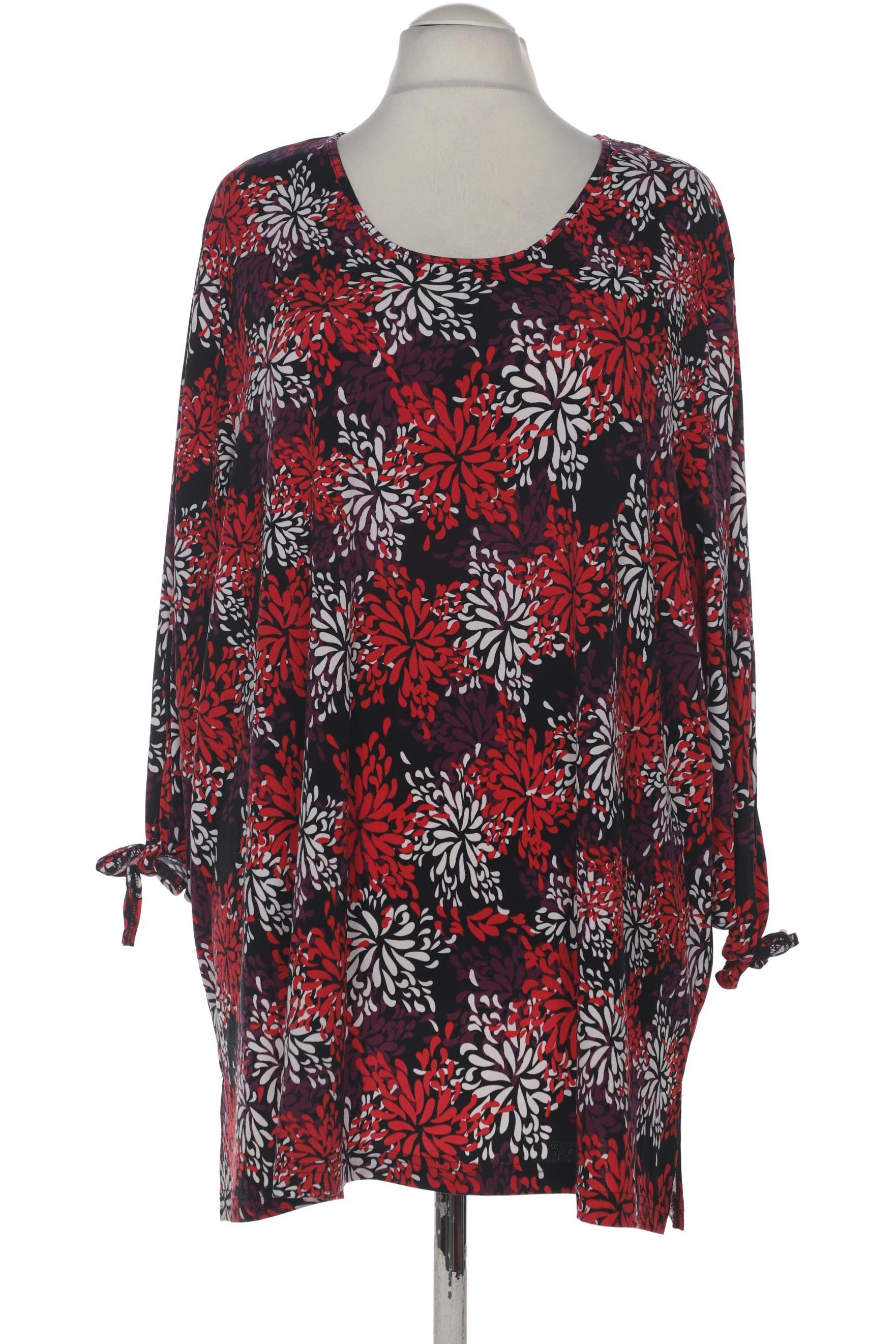 

Ulla Popken Damen Langarmshirt, mehrfarbig, Gr. 54