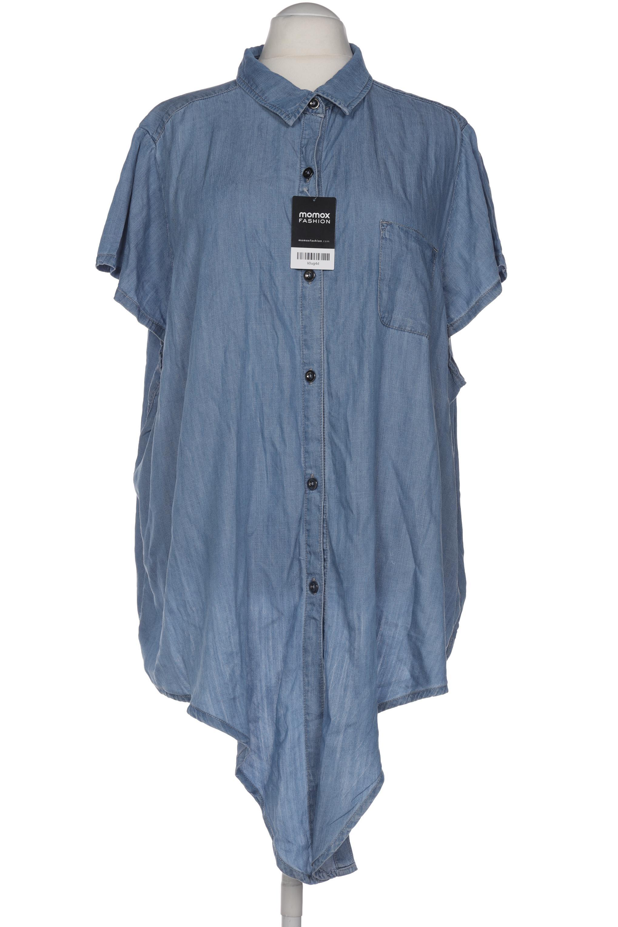 

Ulla Popken Damen Bluse, blau, Gr. 54