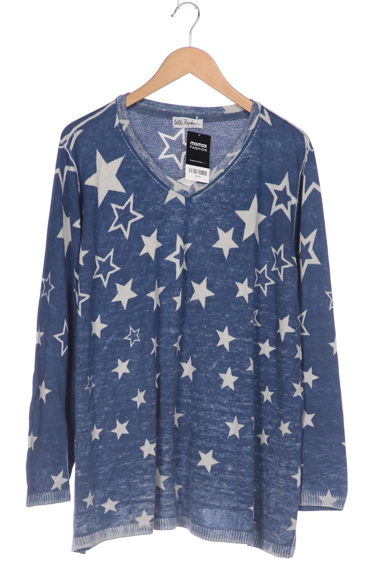 

Ulla Popken Damen Pullover, blau, Gr. 48