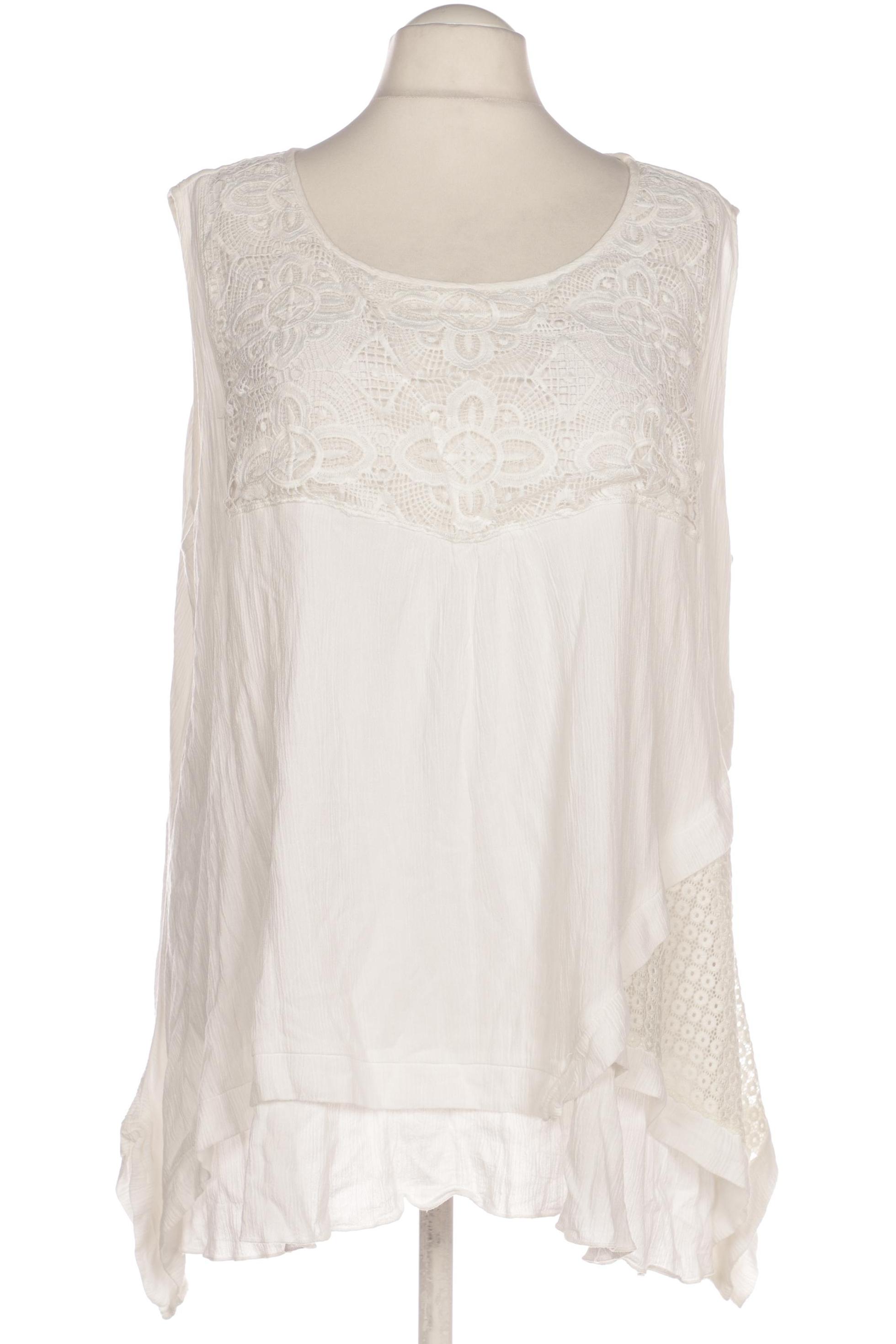 

Ulla Popken Damen Bluse, weiß, Gr. 54