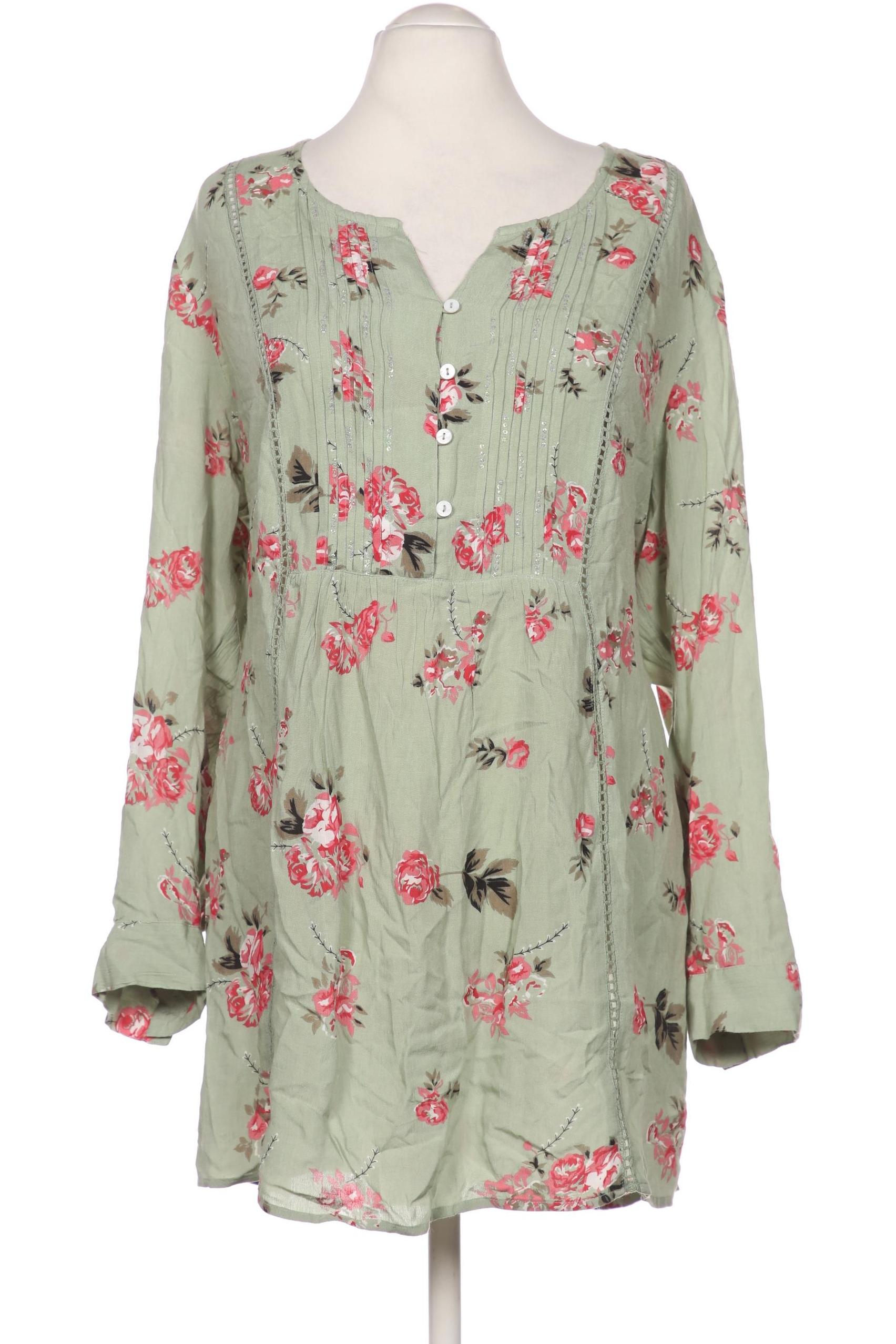 

Ulla Popken Damen Bluse, hellgrün, Gr. 48