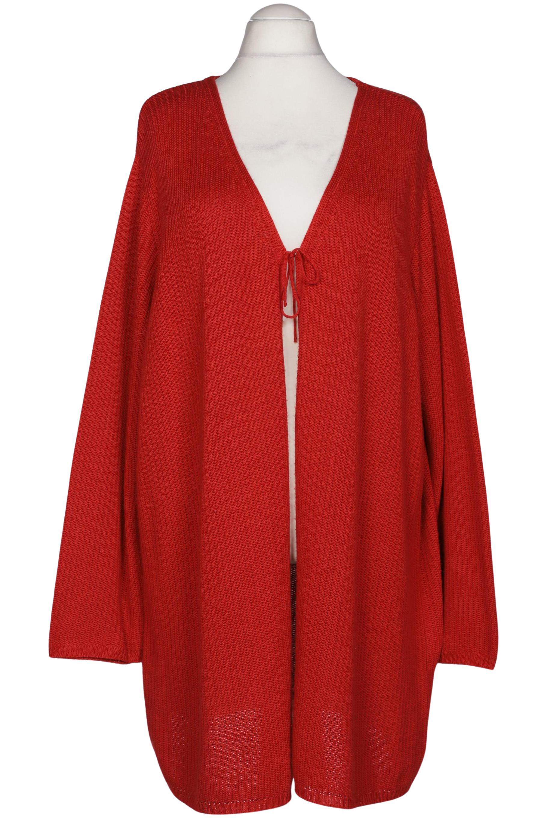 

Ulla Popken Damen Strickjacke, rot, Gr. 54