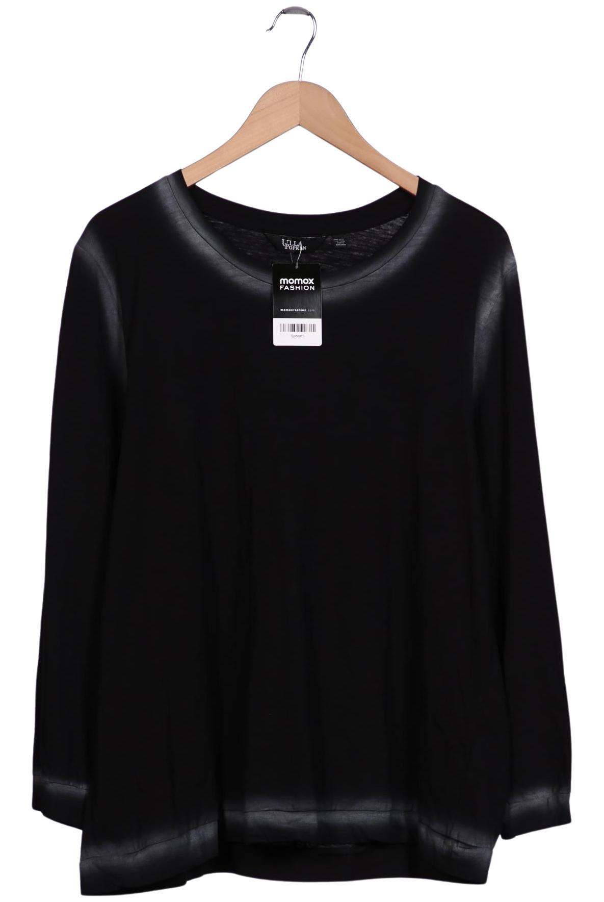 

Ulla Popken Damen Langarmshirt, schwarz, Gr. 46