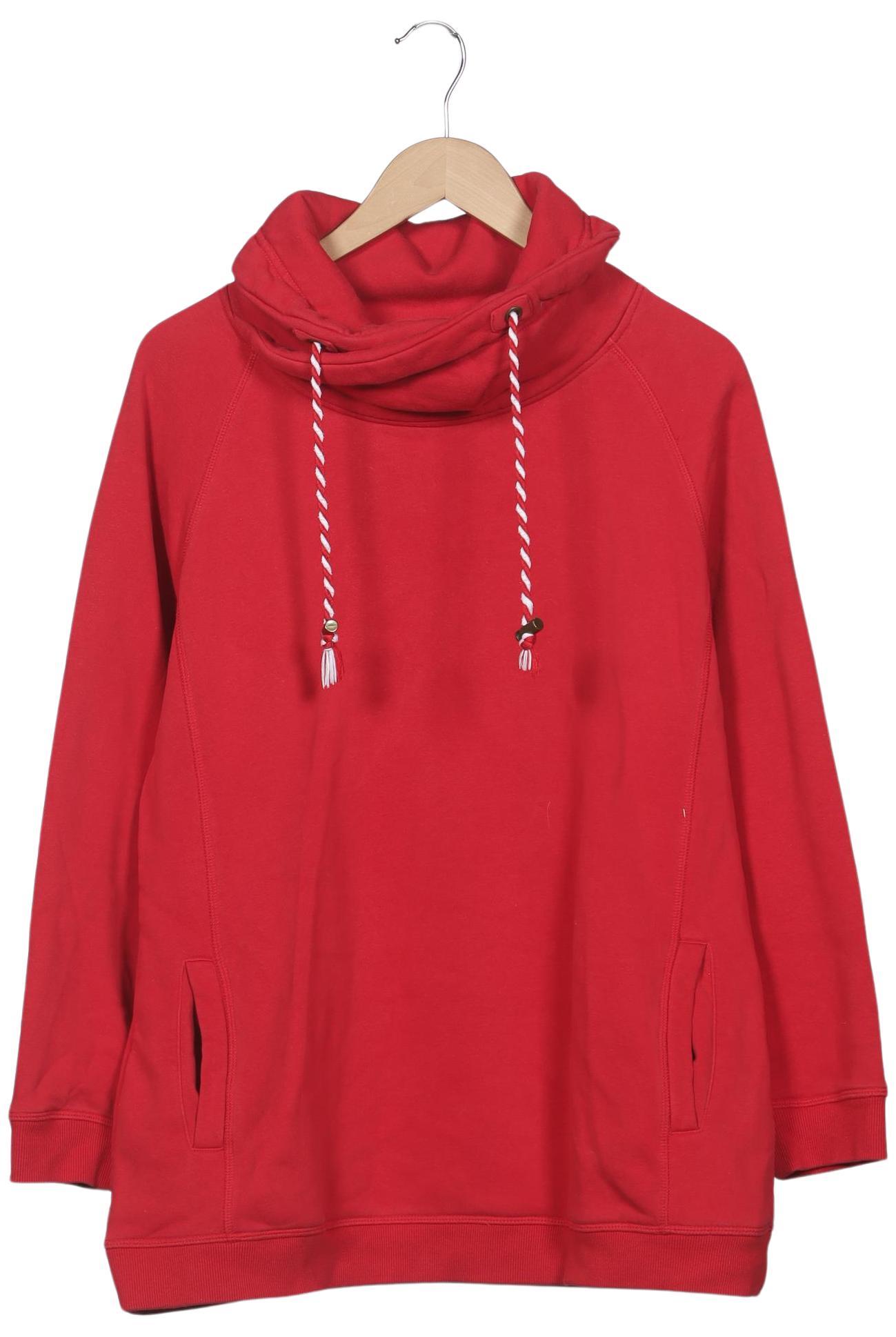 

Ulla Popken Damen Sweatshirt, rot, Gr. 42