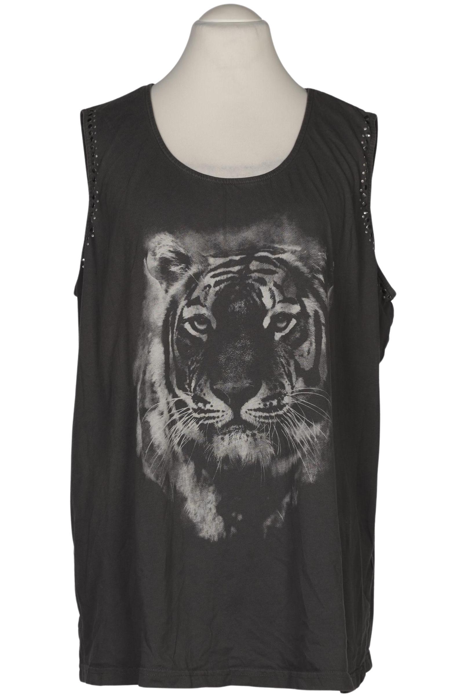 

Ulla Popken Damen Top, grau, Gr. 54