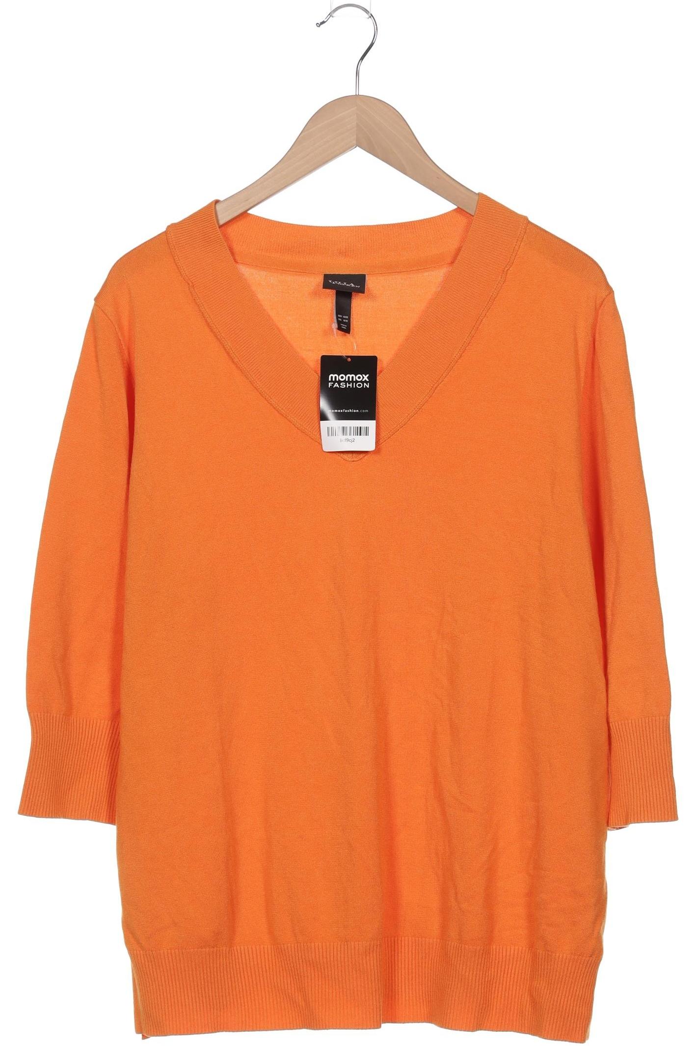 Thumbnail - Ulla Popken Damen Pullover, orange, Gr. 46