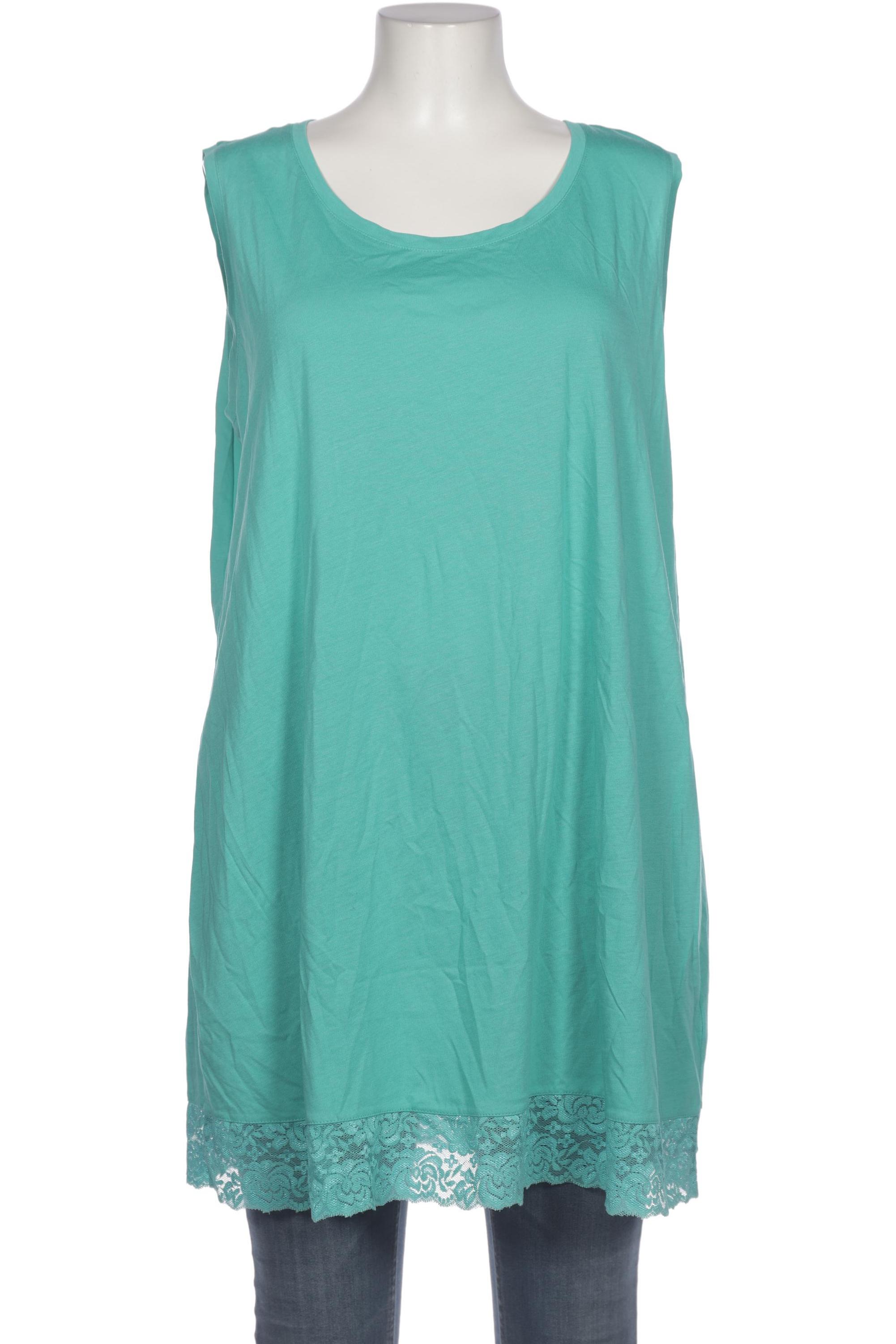 

Ulla Popken Damen Top, türkis, Gr. 50