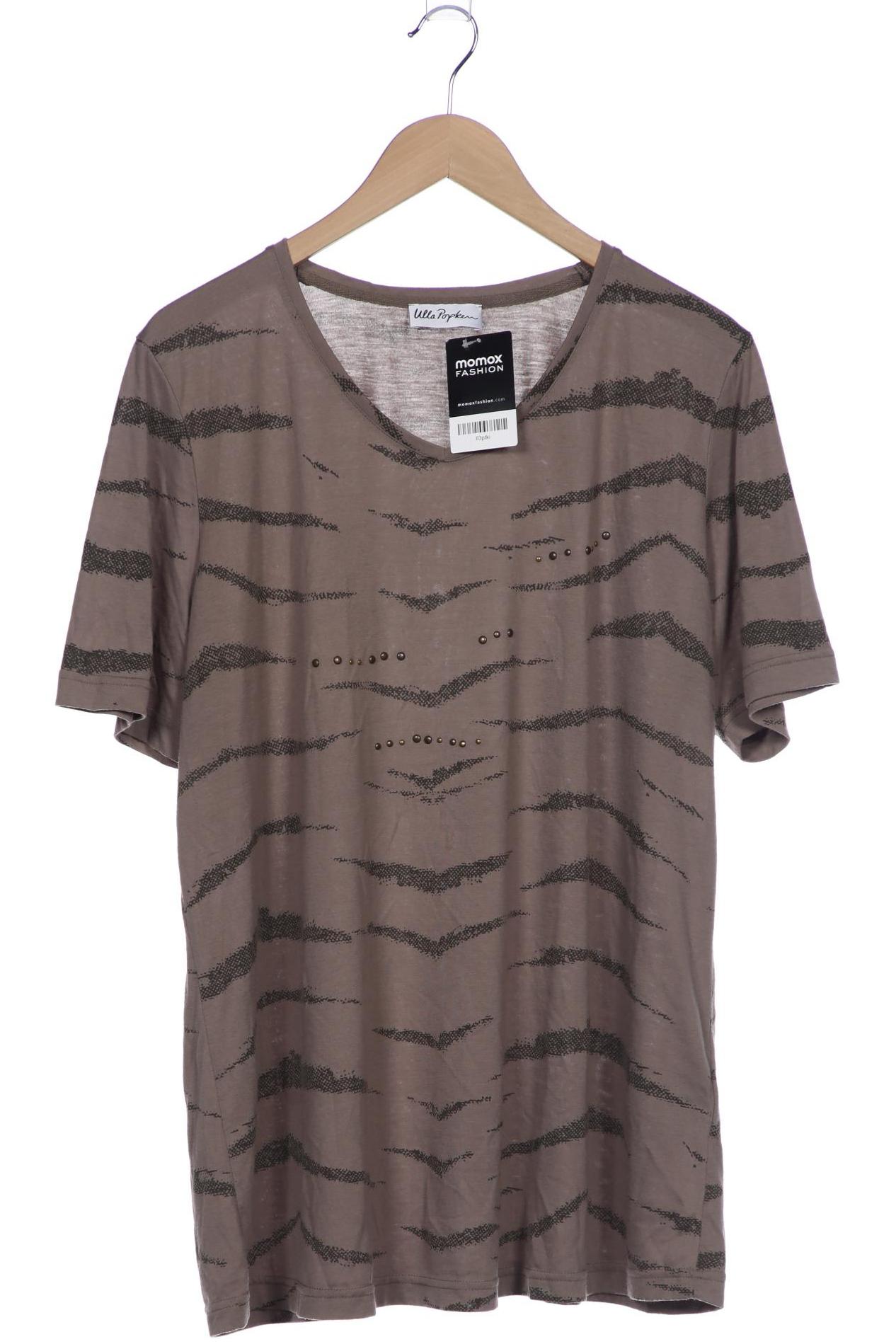 

Ulla Popken Damen T-Shirt, braun, Gr. 50