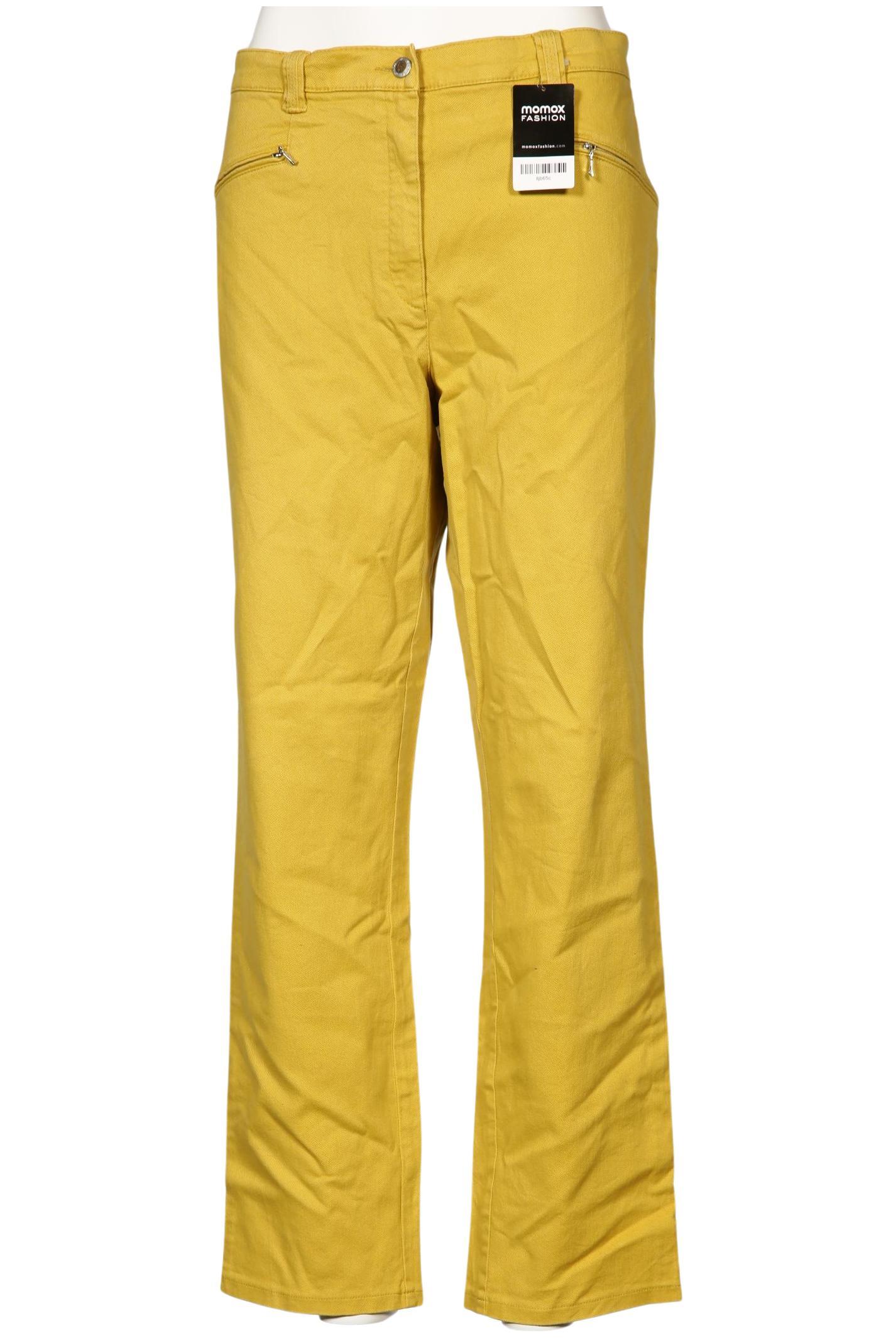 

Ulla Popken Damen Jeans, gelb, Gr. 48