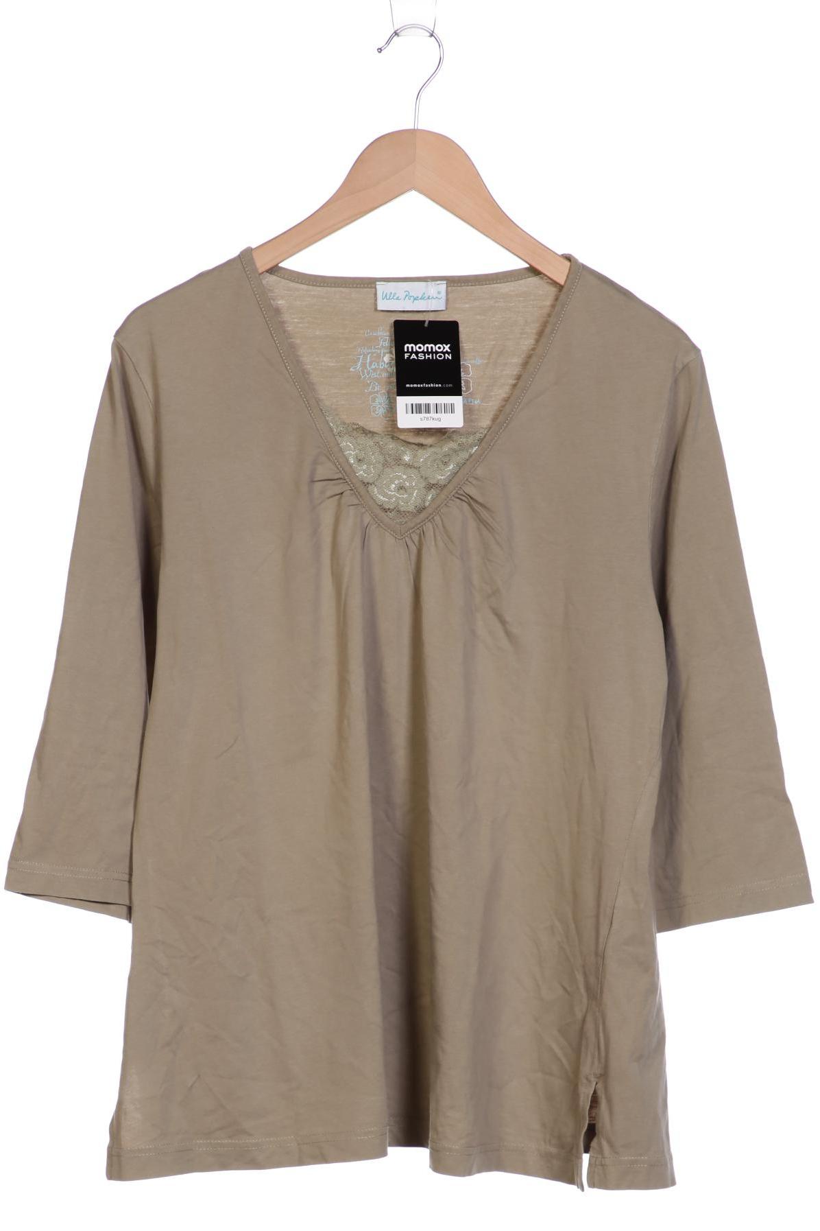 

Ulla Popken Damen Langarmshirt, grün, Gr. 46