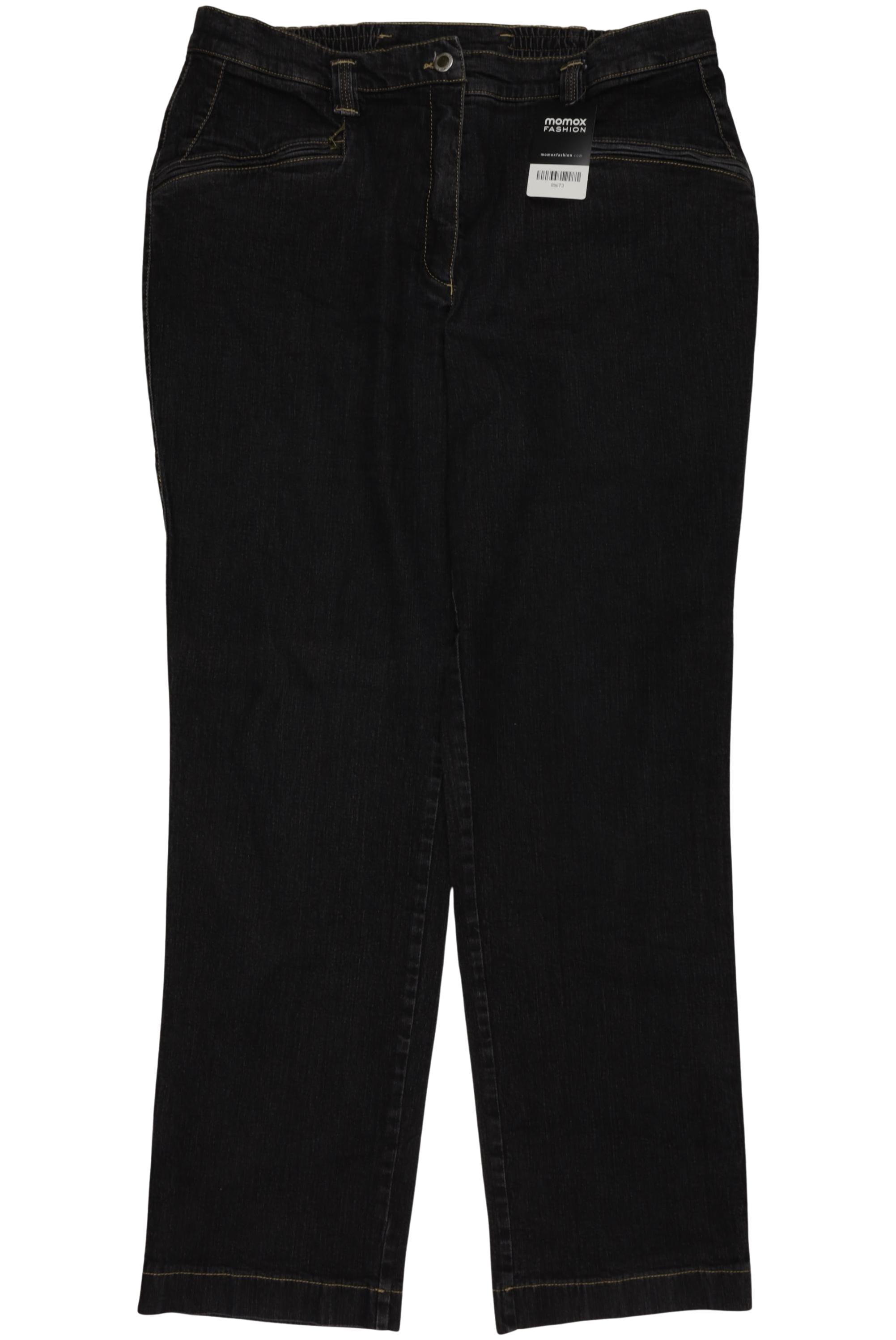 

Ulla Popken Damen Jeans, schwarz, Gr. 48