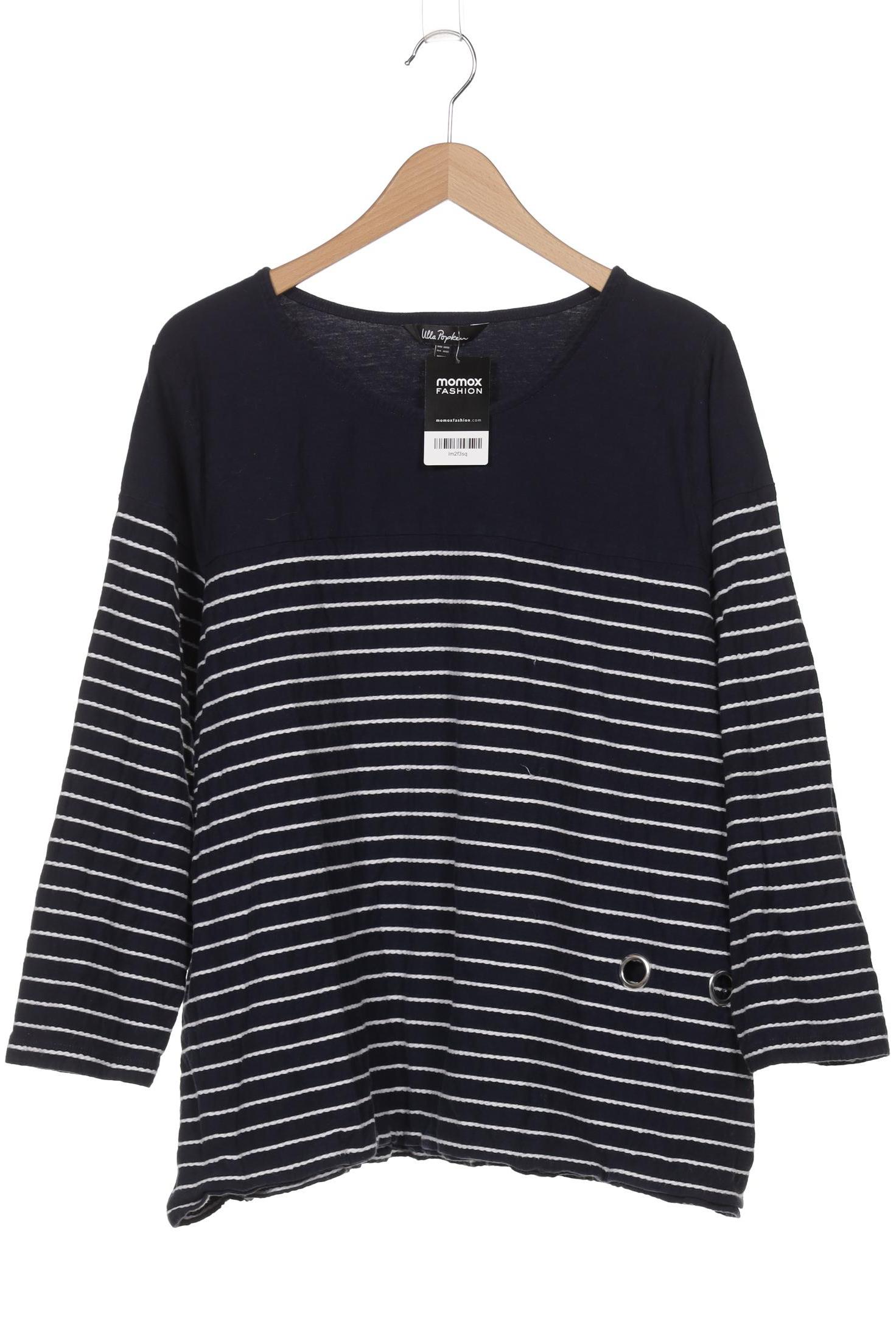 

Ulla Popken Damen Langarmshirt, marineblau, Gr. 50