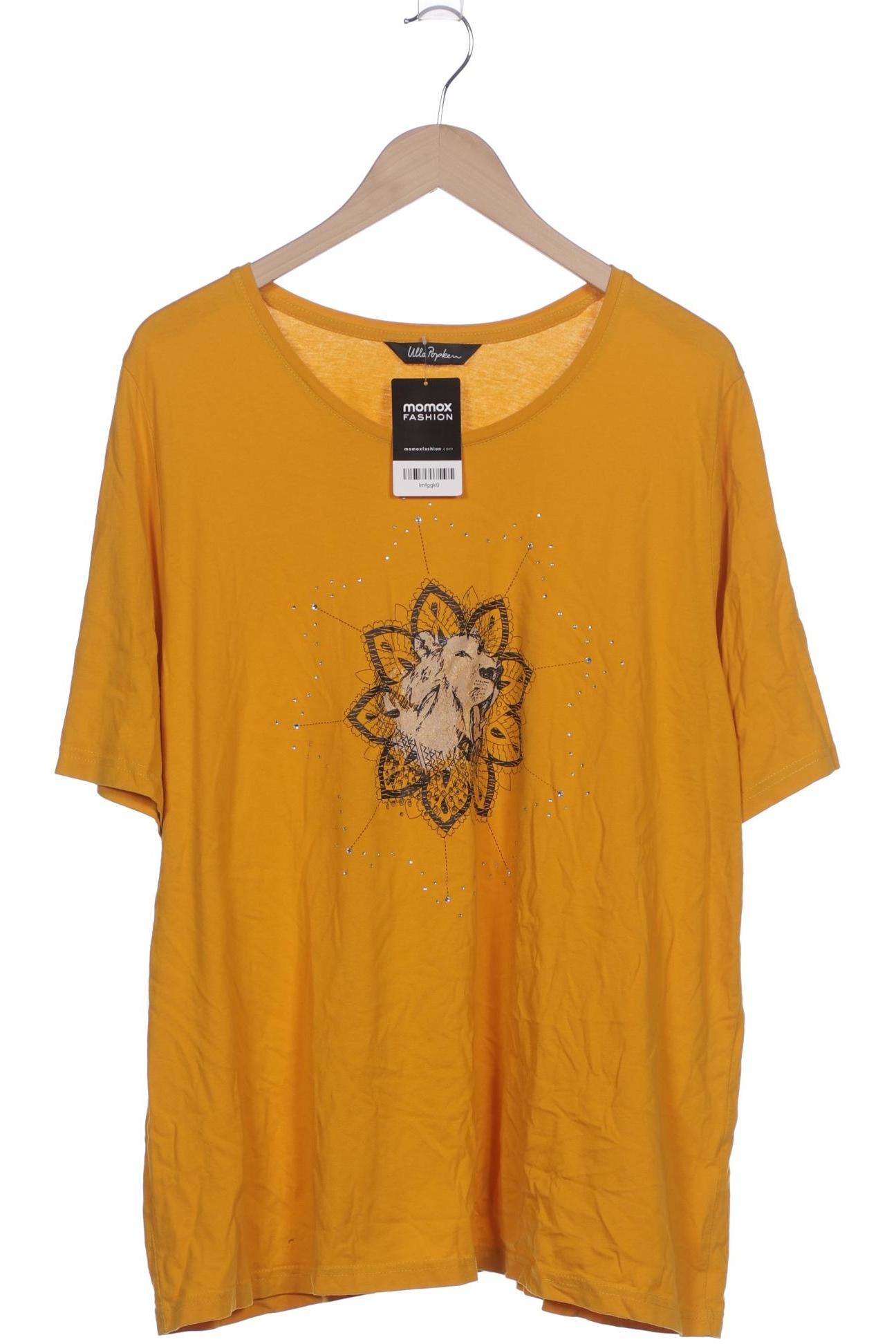 

Ulla Popken Damen T-Shirt, gelb, Gr. 48