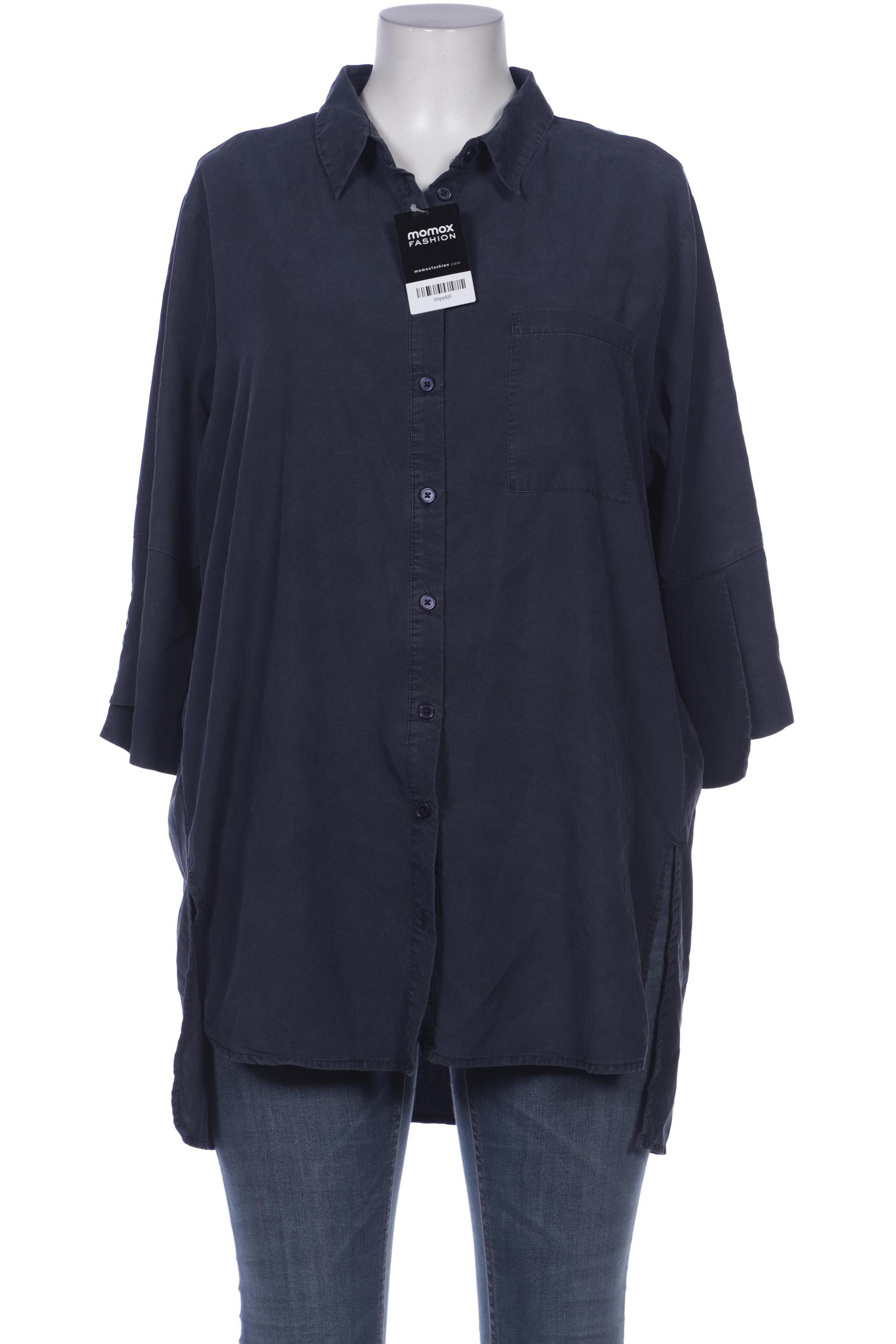 

Ulla Popken Damen Bluse, marineblau, Gr. 46