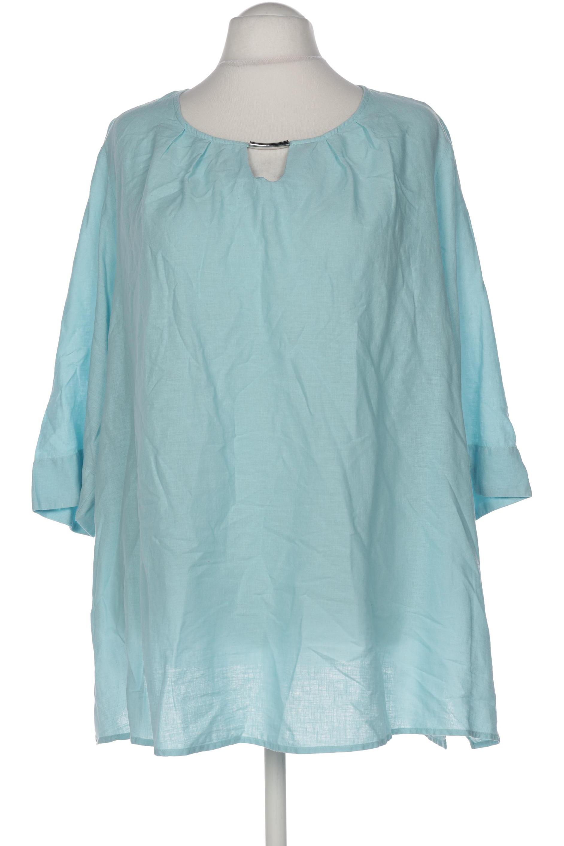 

Ulla Popken Damen Bluse, blau, Gr. 54