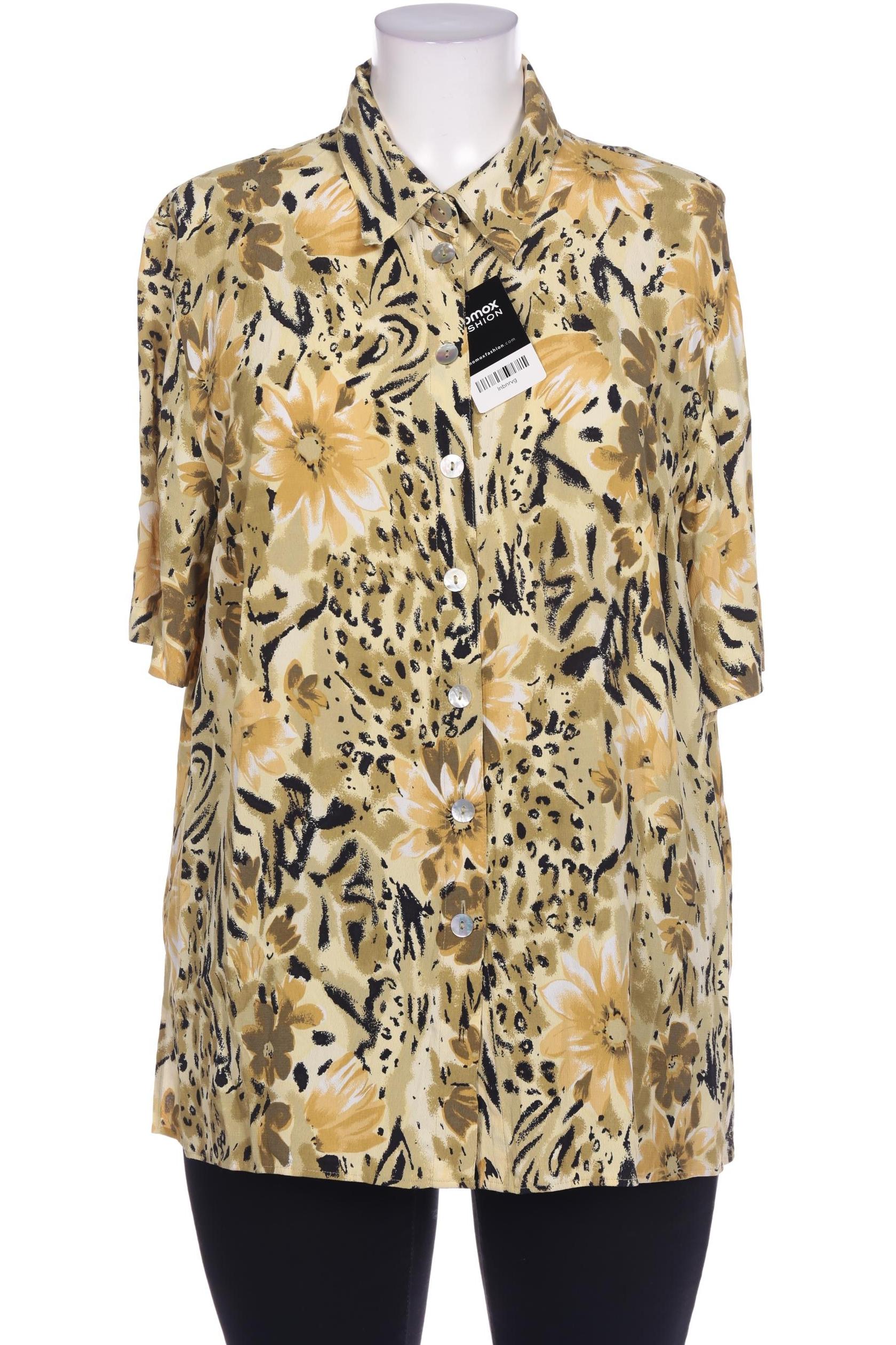 

Ulla Popken Damen Bluse, beige, Gr. 48