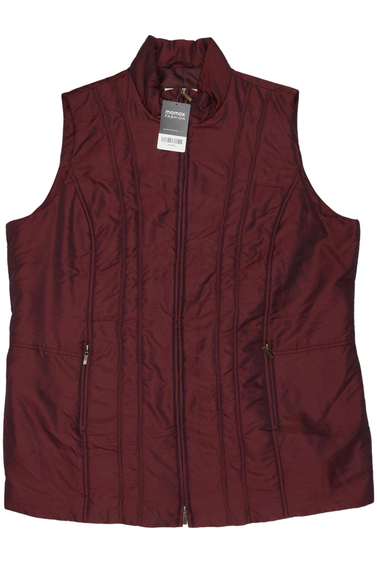 

Ulla Popken Damen Weste, bordeaux, Gr. 46