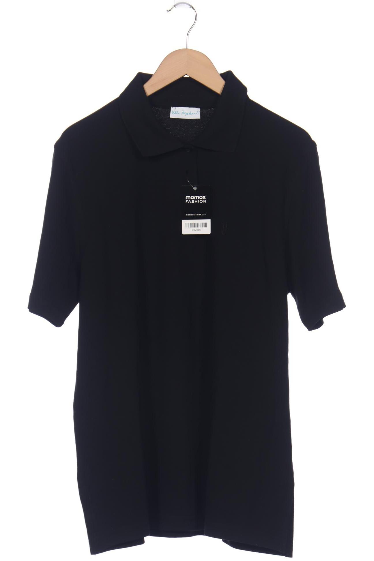 

Ulla Popken Damen Poloshirt, schwarz