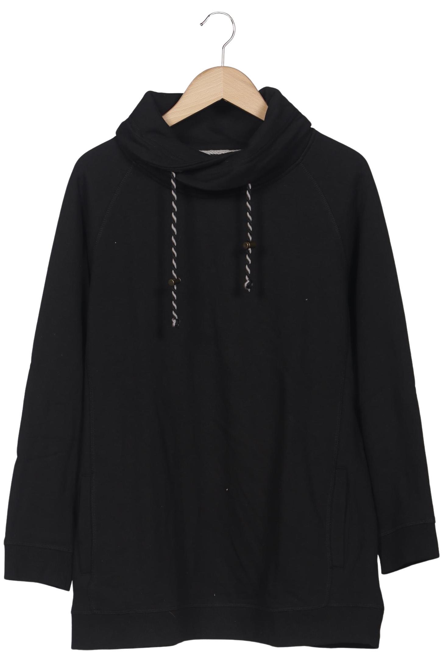 

Ulla Popken Damen Sweatshirt, schwarz, Gr. 46