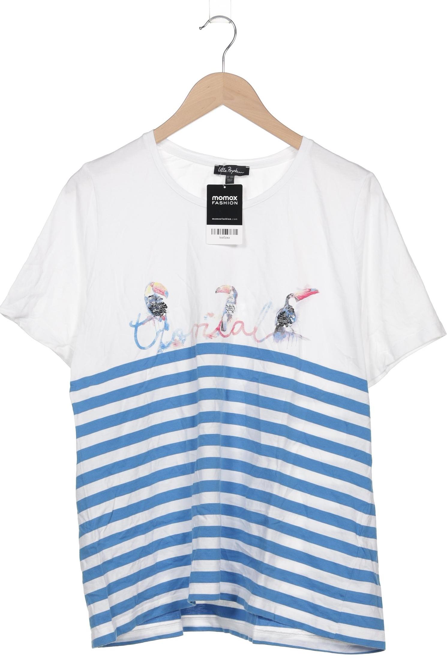 

Ulla Popken Damen T-Shirt, weiß, Gr. 46