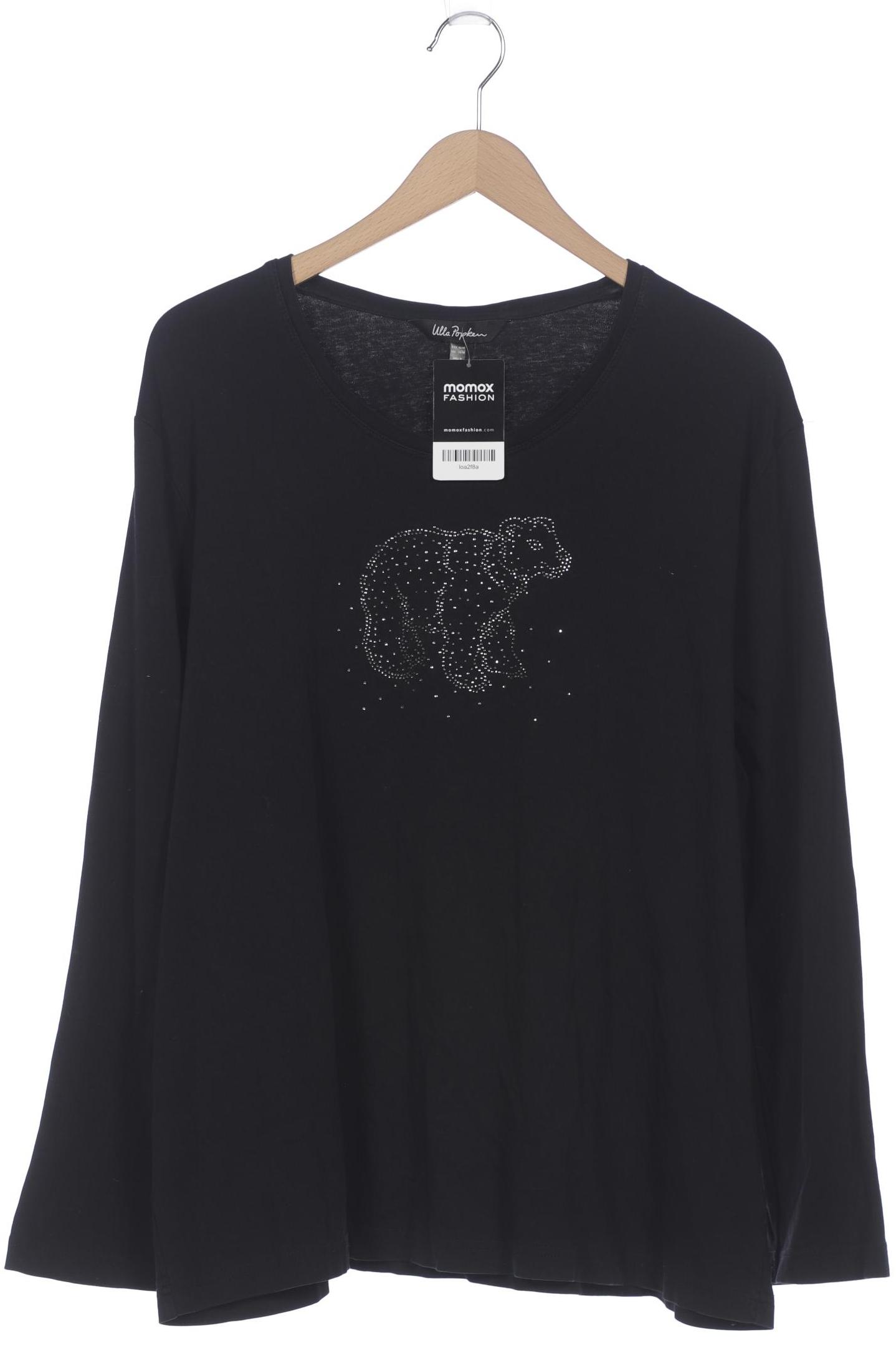 

Ulla Popken Damen Langarmshirt, schwarz, Gr. 46