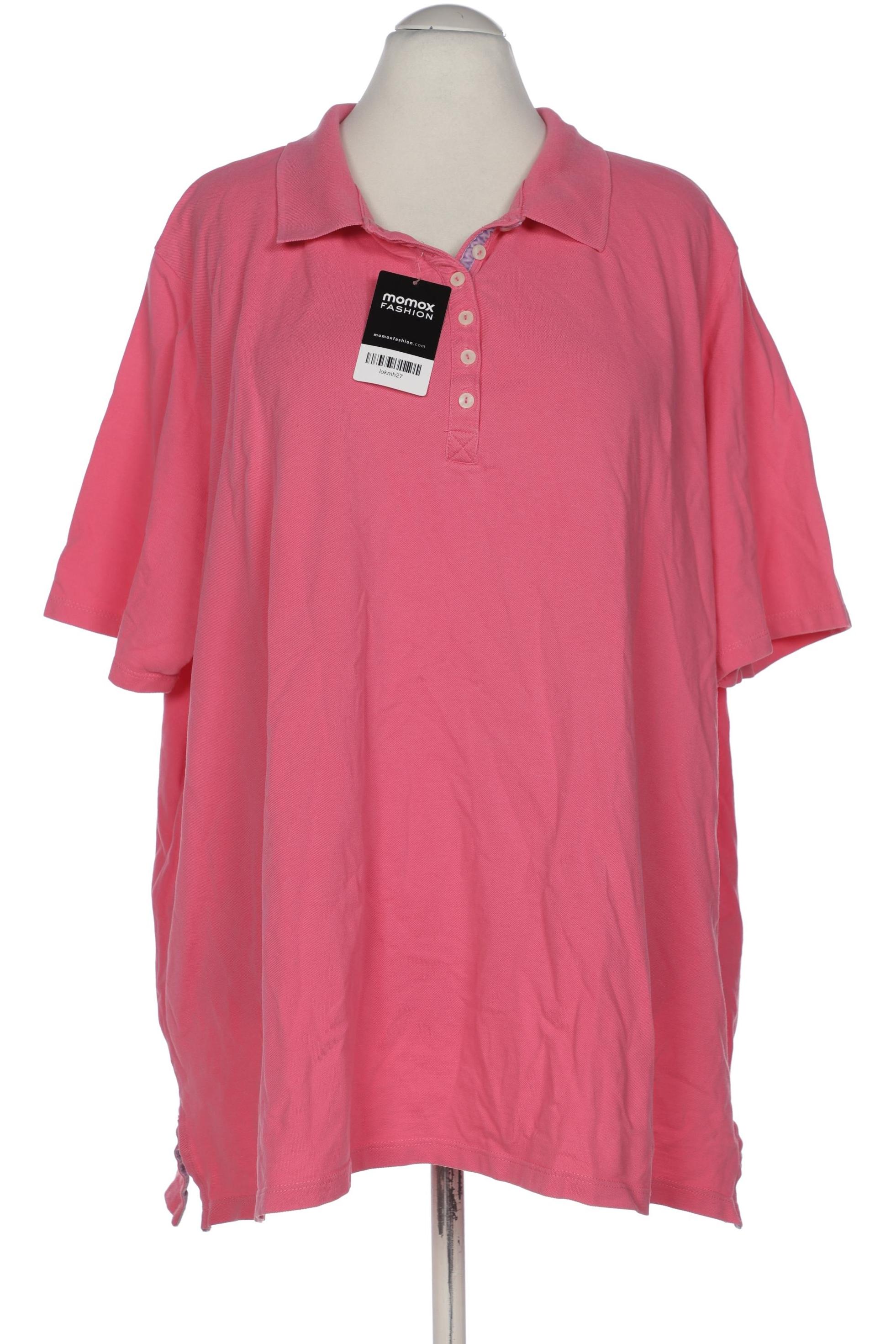 

Ulla Popken Damen Poloshirt, pink, Gr. 58