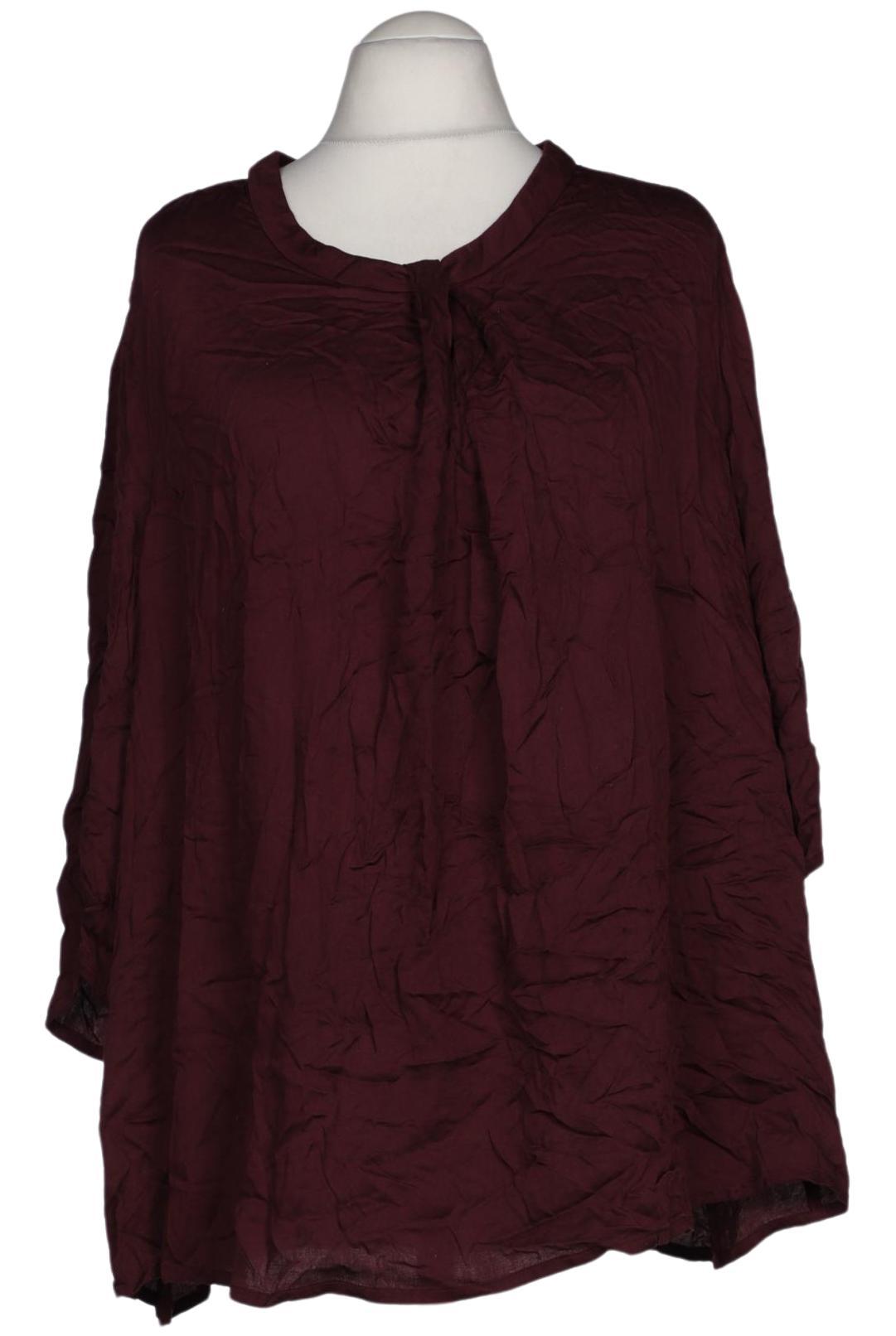 

Ulla Popken Damen Bluse, bordeaux, Gr. 54